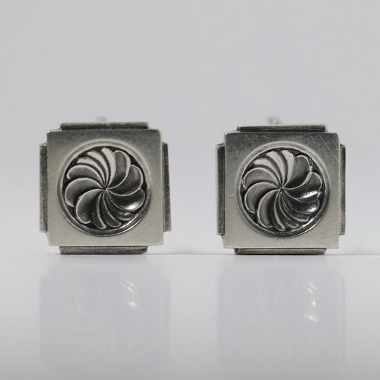 SOLD OUT: Vintage Georg Jensen Jewelry | Henry Pilstrup Silver Earrings 114 Denmark - Carmel Fine Silver Jewelry