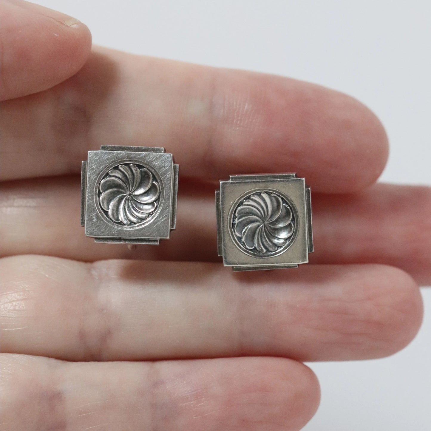 SOLD OUT: Vintage Georg Jensen Jewelry | Henry Pilstrup Silver Earrings 114 Denmark - Carmel Fine Silver Jewelry