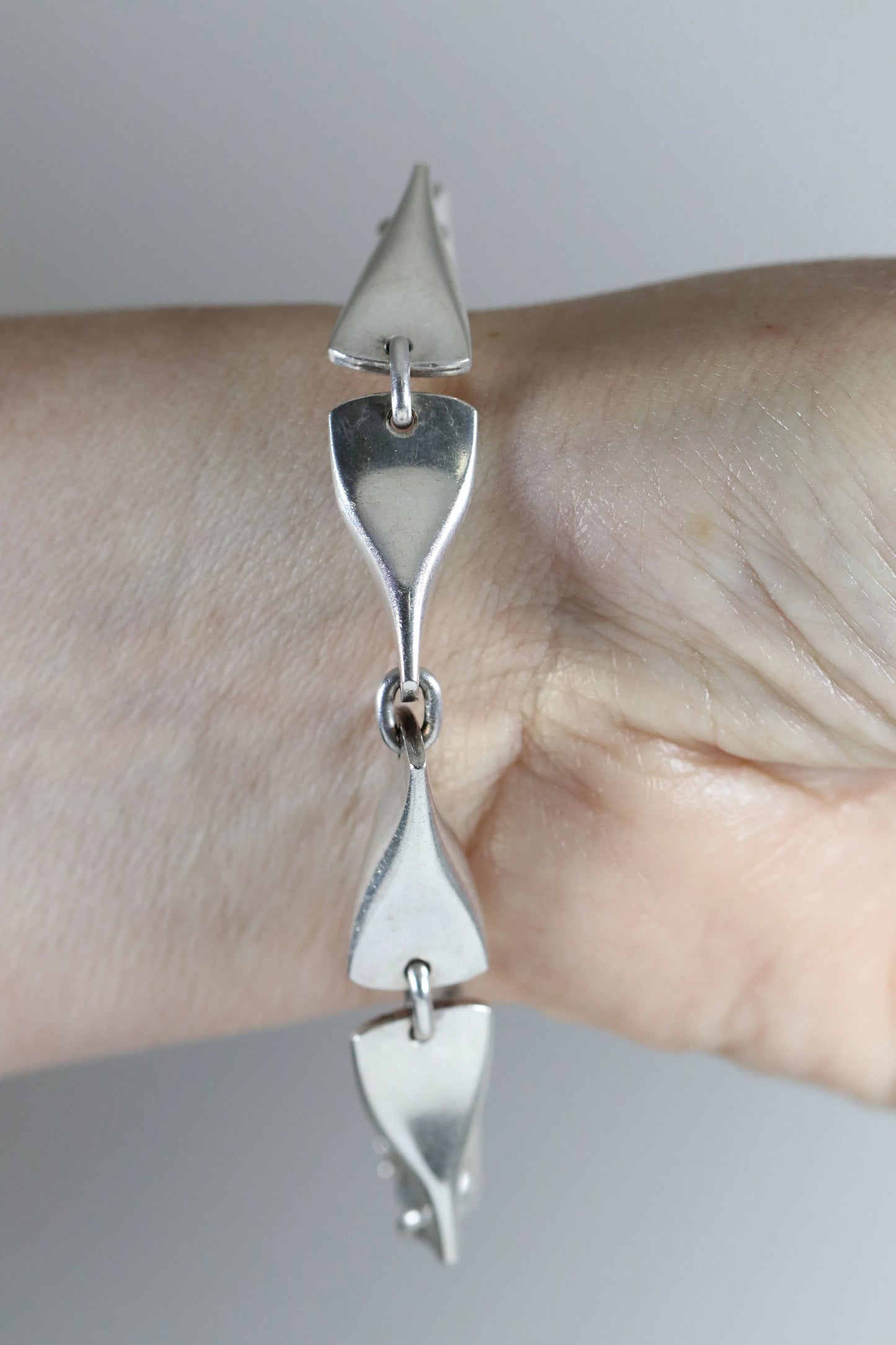 SOLD OUT: Vintage Georg Jensen Jewelry | Kindt-Larson Butterfly Bracelet 104B - Carmel Fine Silver Jewelry