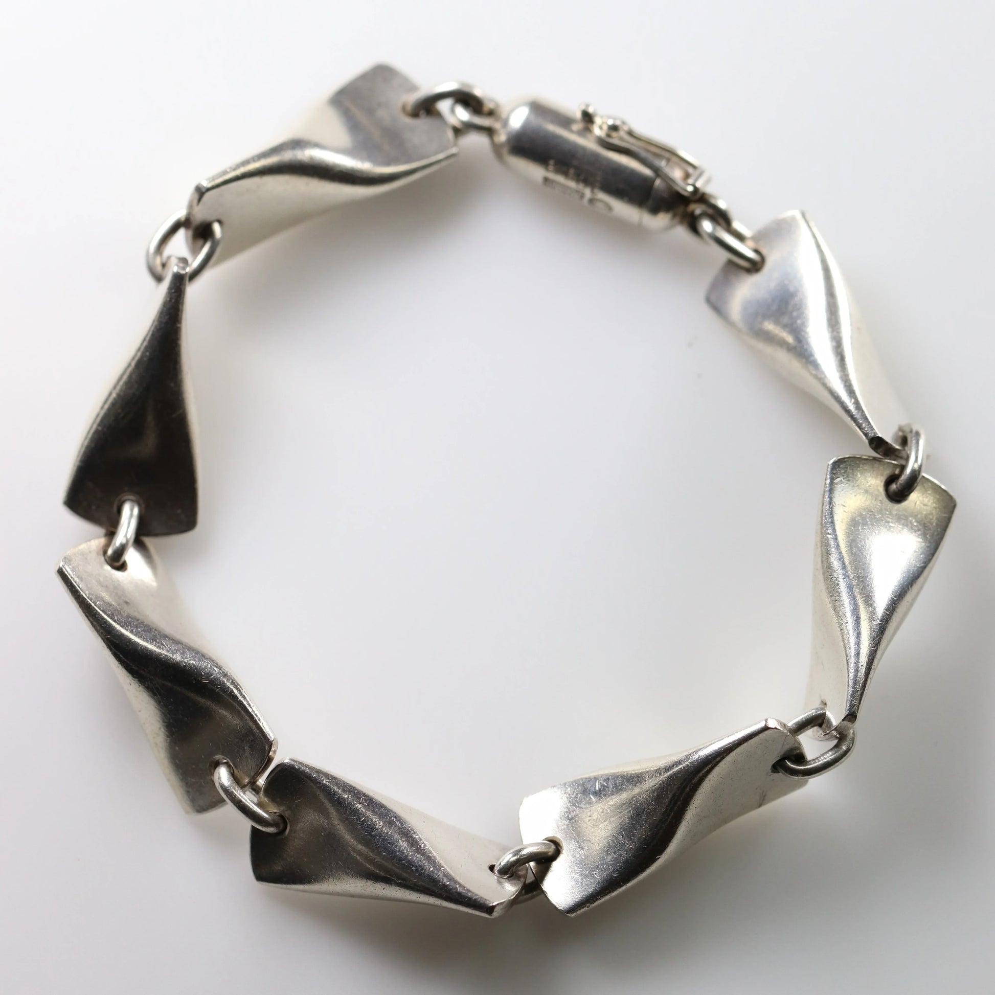 SOLD OUT: Vintage Georg Jensen Jewelry | Kindt-Larson Butterfly Bracelet 104B - Carmel Fine Silver Jewelry