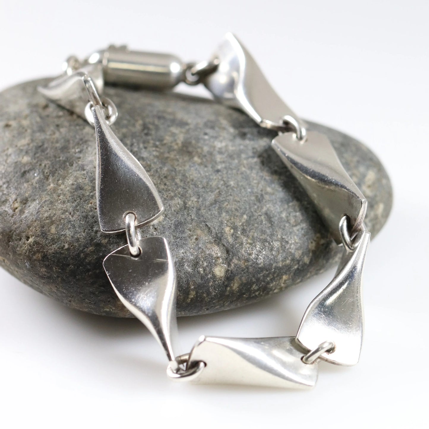 SOLD OUT: Vintage Georg Jensen Jewelry | Kindt-Larson Butterfly Bracelet 104B - Carmel Fine Silver Jewelry
