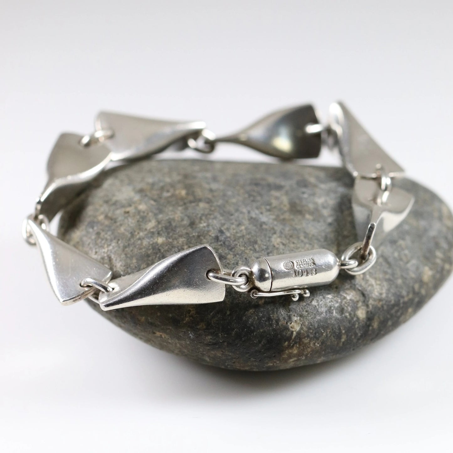 SOLD OUT: Vintage Georg Jensen Jewelry | Kindt-Larson Butterfly Bracelet 104B - Carmel Fine Silver Jewelry