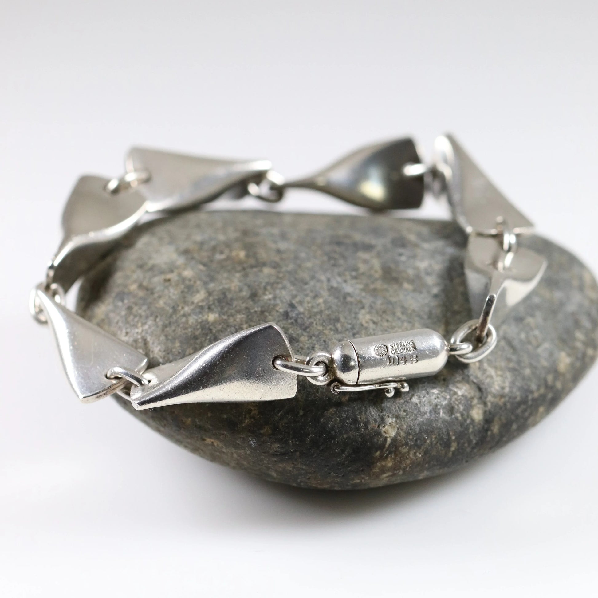 SOLD OUT: Vintage Georg Jensen Jewelry | Kindt-Larson Butterfly Bracelet 104B - Carmel Fine Silver Jewelry