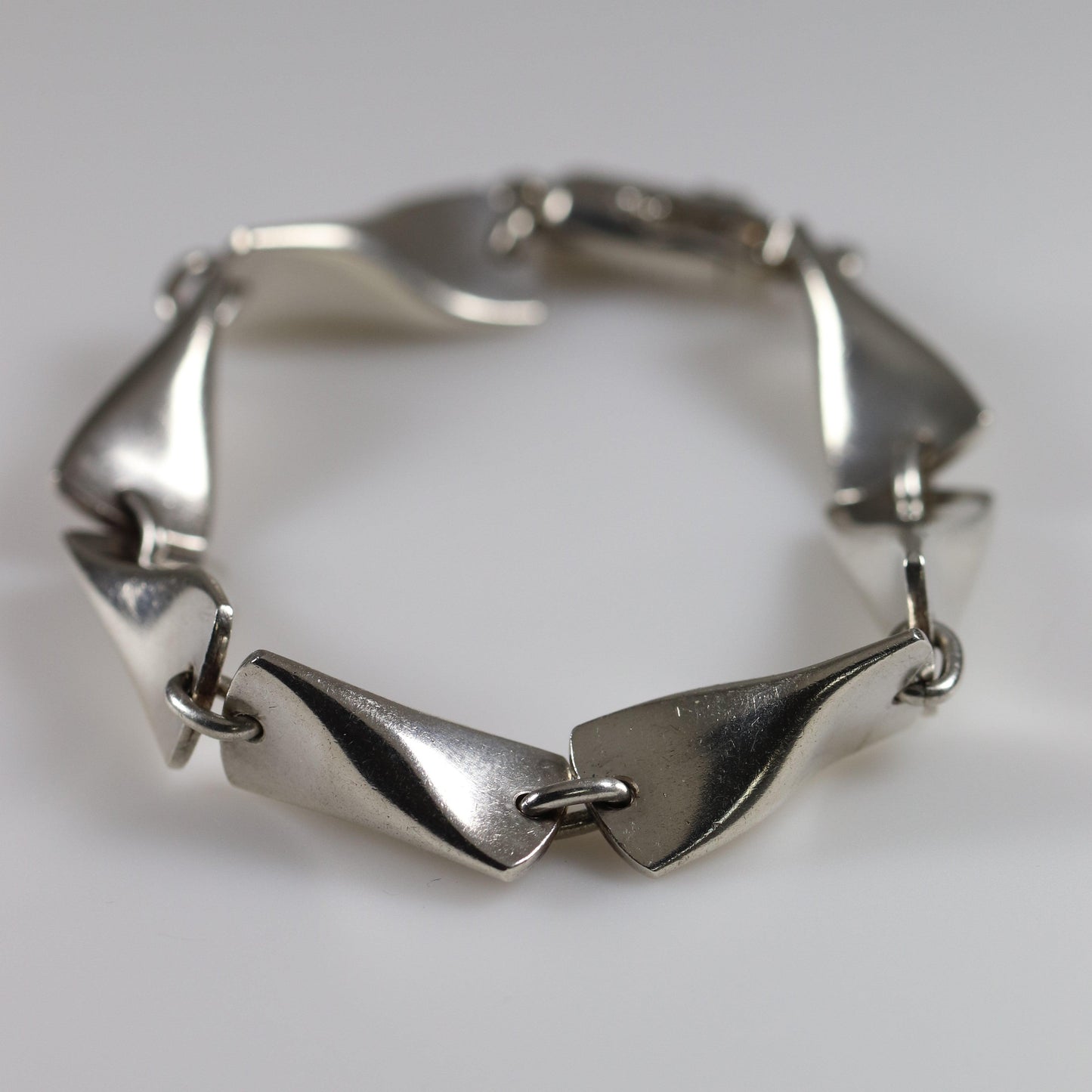 SOLD OUT: Vintage Georg Jensen Jewelry | Kindt-Larson Butterfly Bracelet 104B - Carmel FSJ