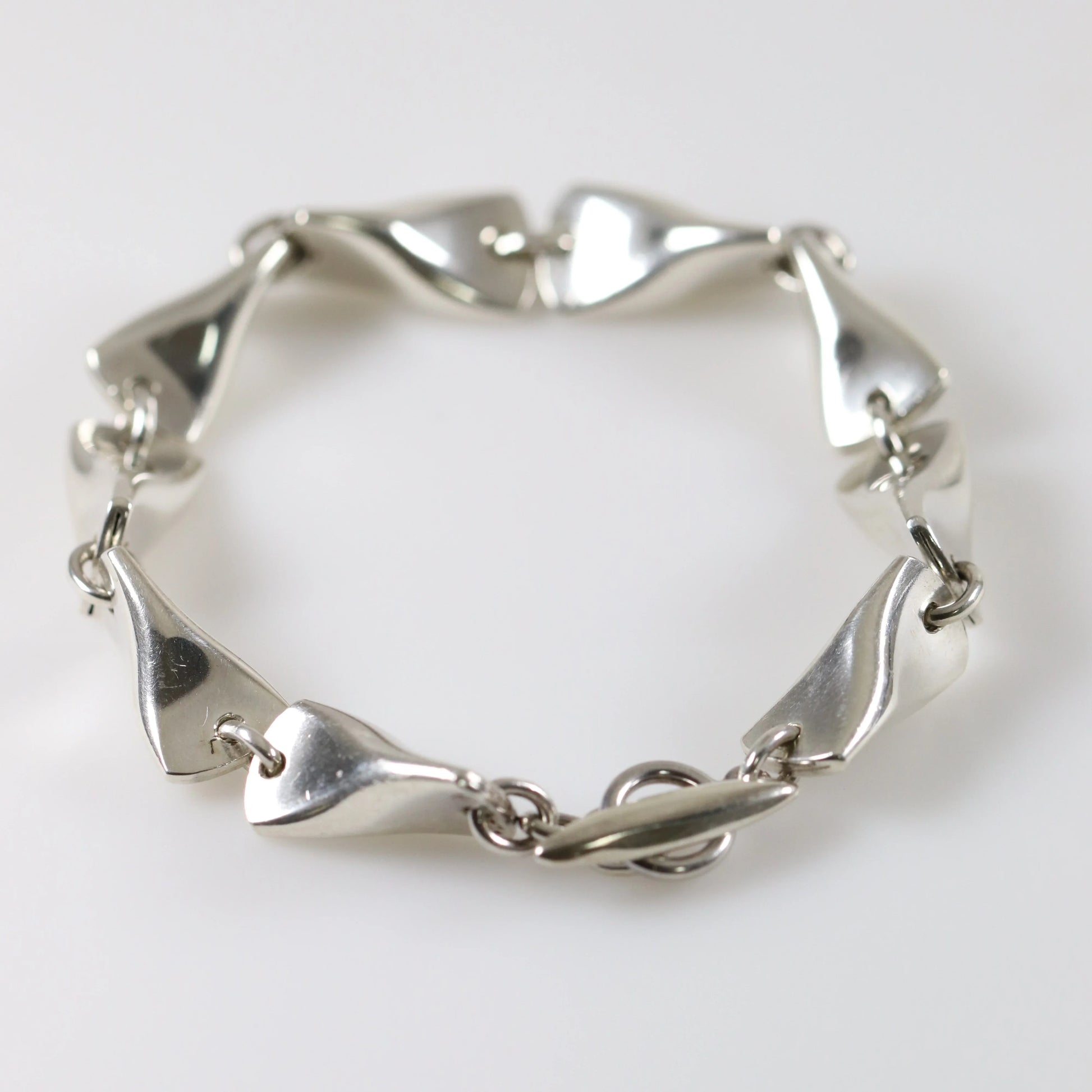 SOLD OUT: Vintage Georg Jensen Jewelry | Mid-Century Modernist Butterfly Bracelet 104A Denmark - Carmel Fine Silver Jewelry
