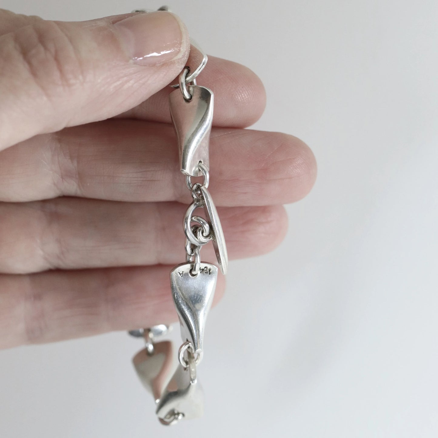 SOLD OUT: Vintage Georg Jensen Jewelry | Mid-Century Modernist Butterfly Bracelet 104A Denmark - Carmel Fine Silver Jewelry