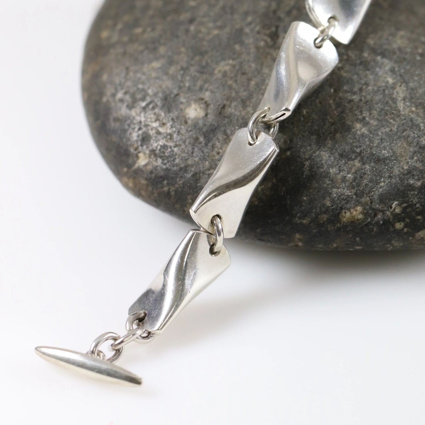 SOLD OUT: Vintage Georg Jensen Jewelry | Mid-Century Modernist Butterfly Bracelet 104A Denmark - Carmel Fine Silver Jewelry