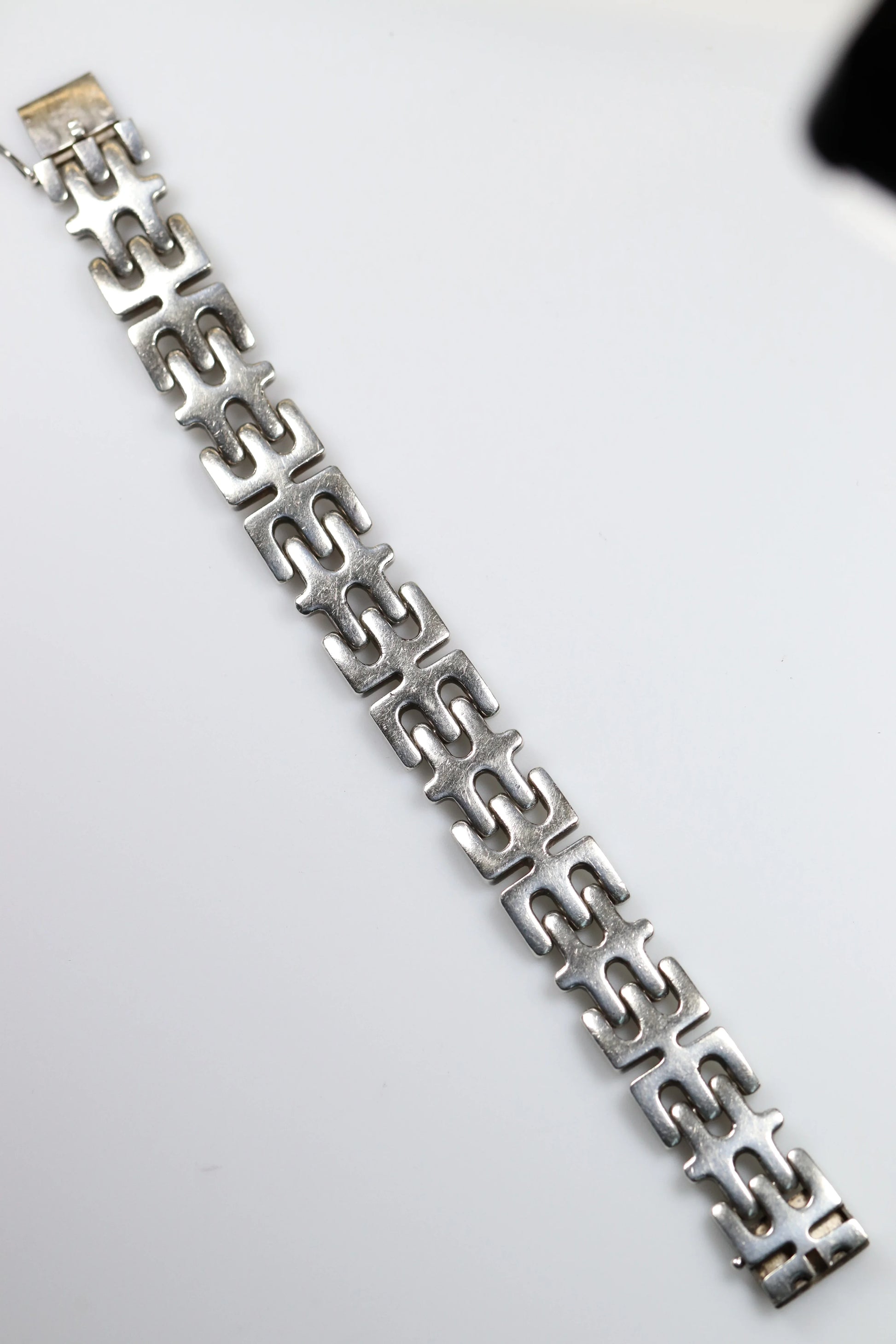 SOLD OUT: Vintage Georg Jensen Jewelry | Modernist Geometric Bracelet 103 - Carmel Fine Silver Jewelry