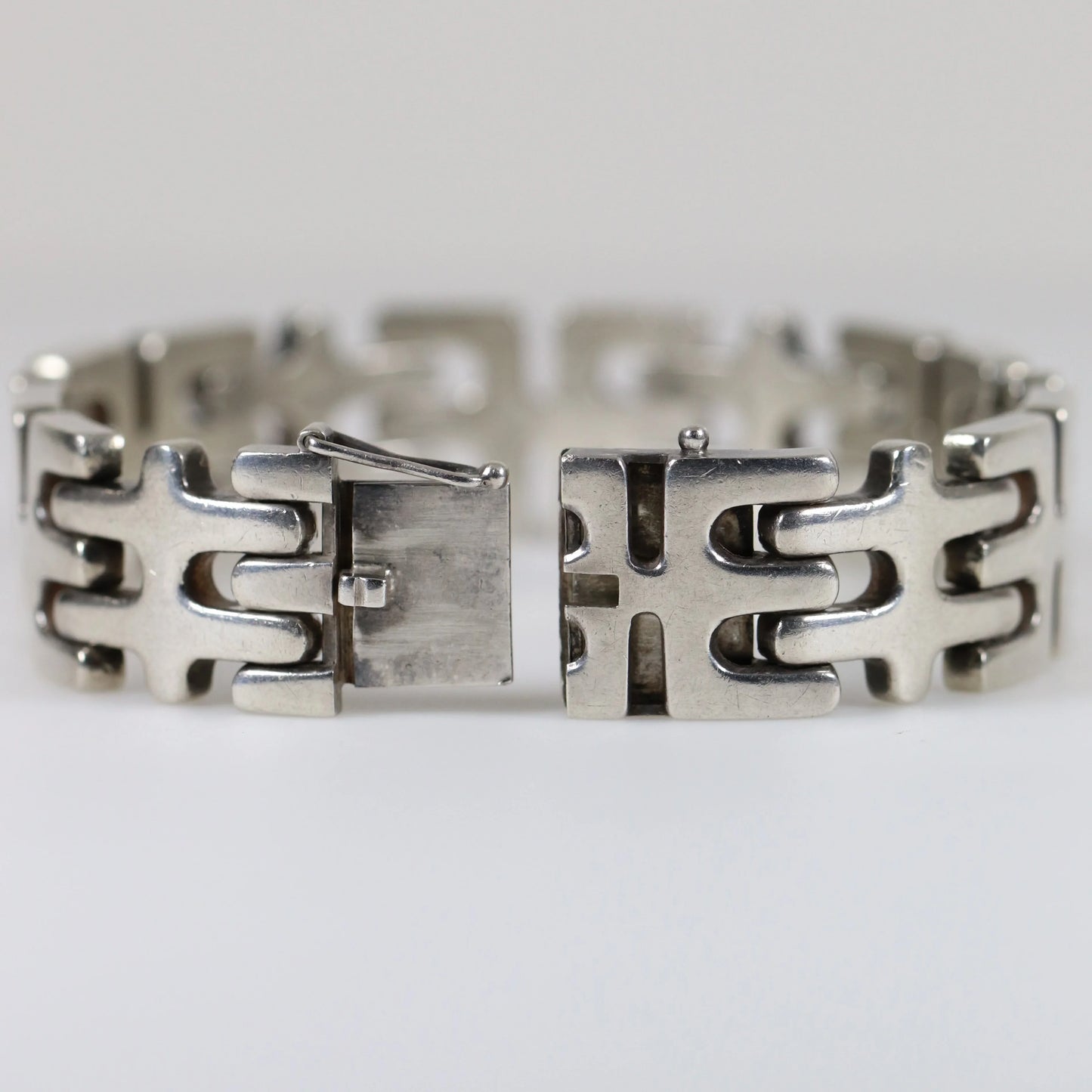 SOLD OUT: Vintage Georg Jensen Jewelry | Modernist Geometric Bracelet 103 - Carmel Fine Silver Jewelry
