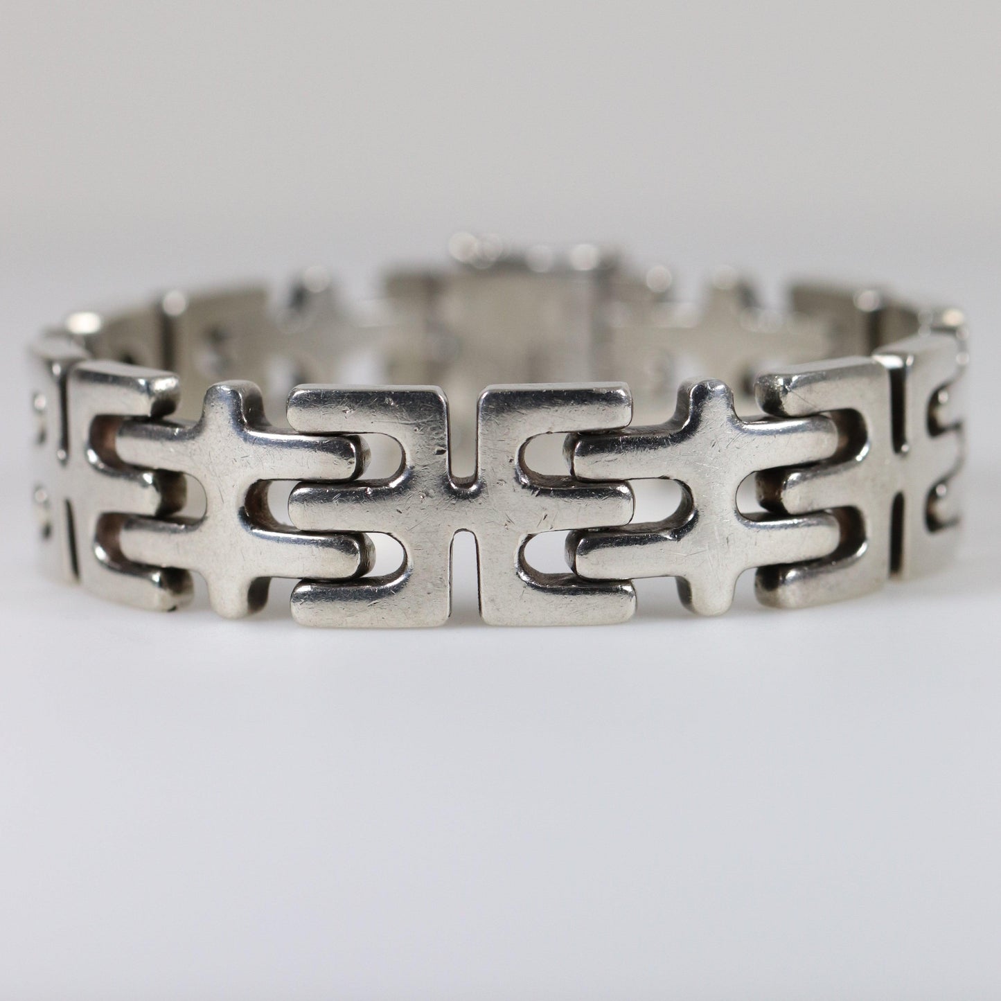 SOLD OUT: Vintage Georg Jensen Jewelry | Modernist Geometric Bracelet 103 - Carmel FSJ
