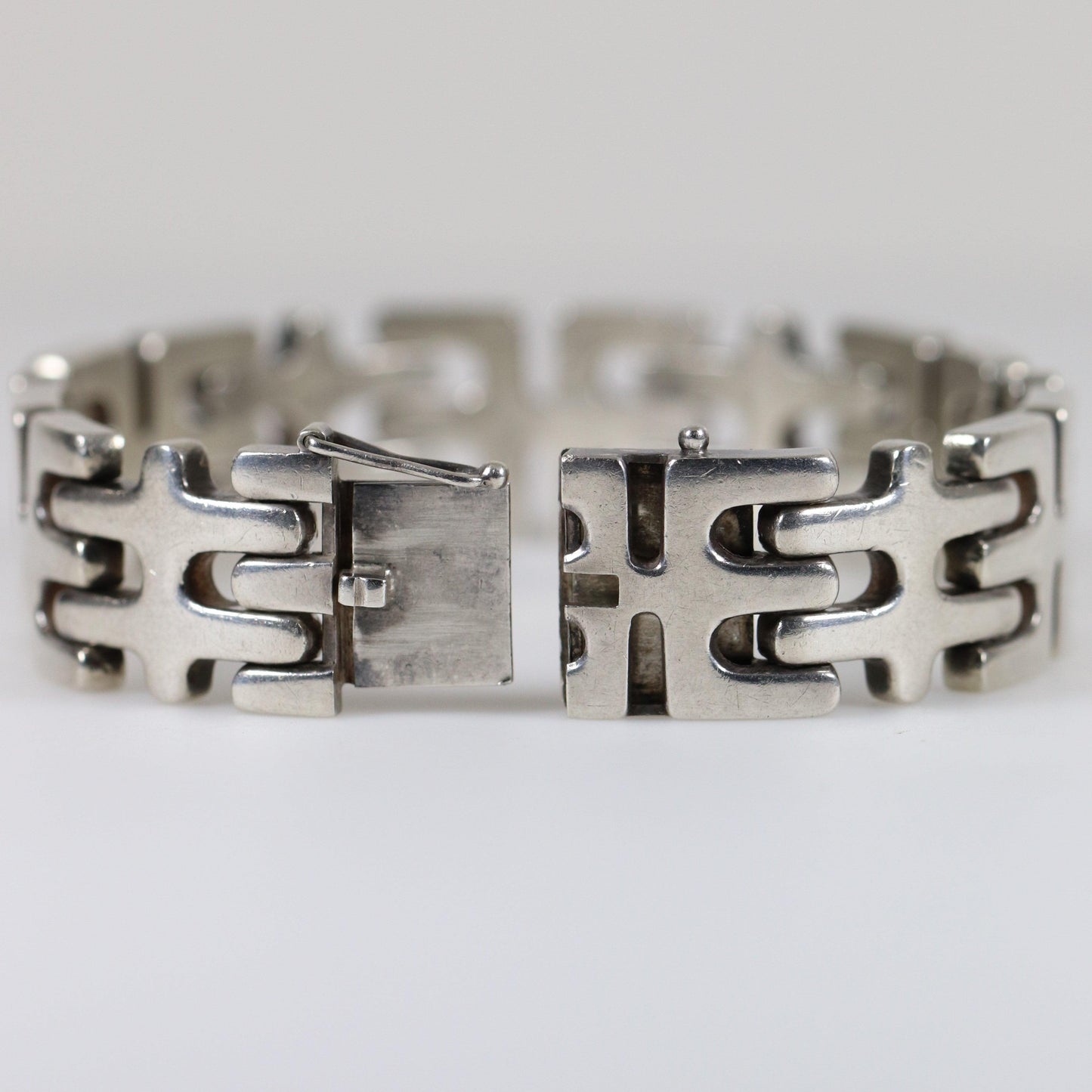 SOLD OUT: Vintage Georg Jensen Jewelry | Modernist Geometric Bracelet 103 - Carmel FSJ
