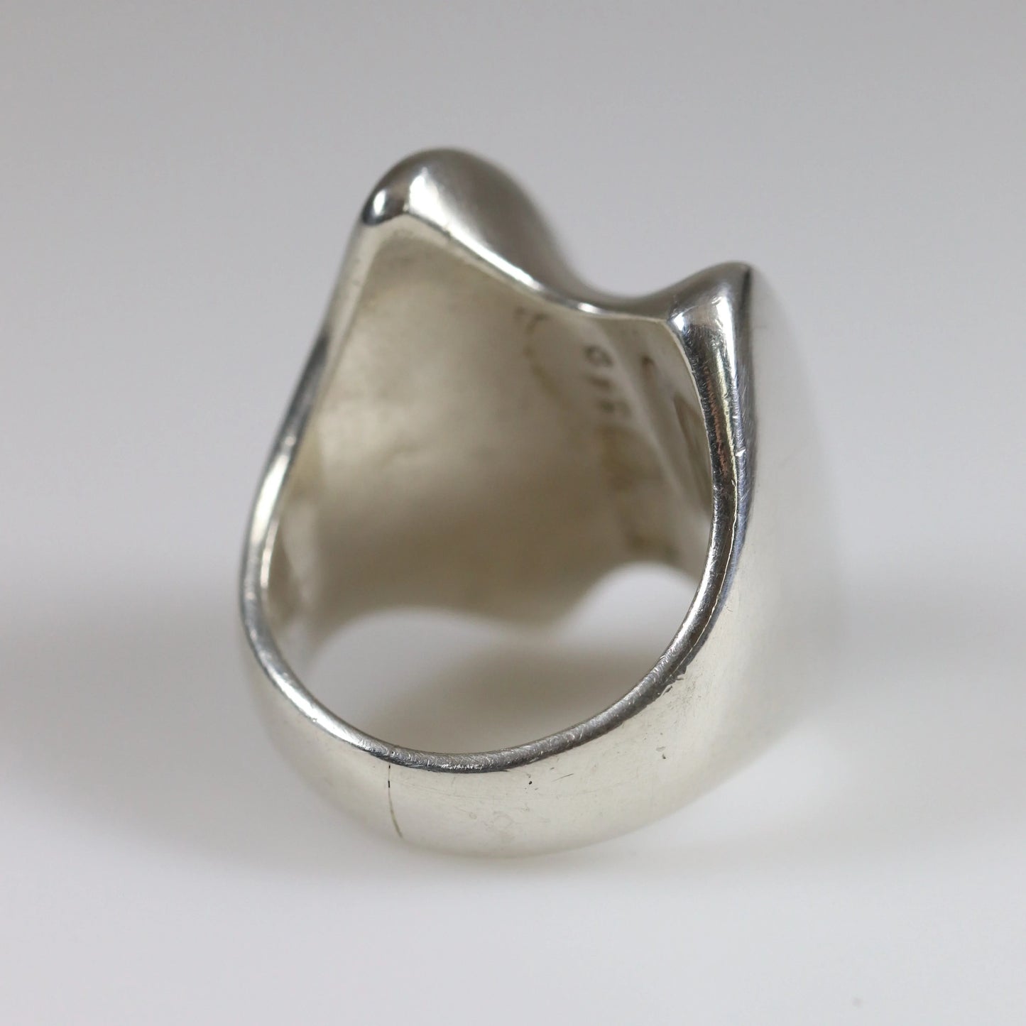 SOLD OUT: Vintage Georg Jensen Jewelry | Modernist Henning Koppel Ring 140 - Carmel Fine Silver Jewelry