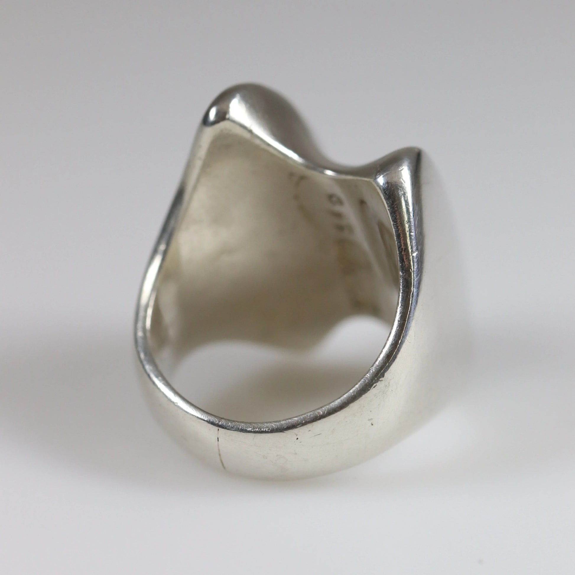 SOLD OUT: Vintage Georg Jensen Jewelry | Modernist Henning Koppel Ring 140 - Carmel Fine Silver Jewelry