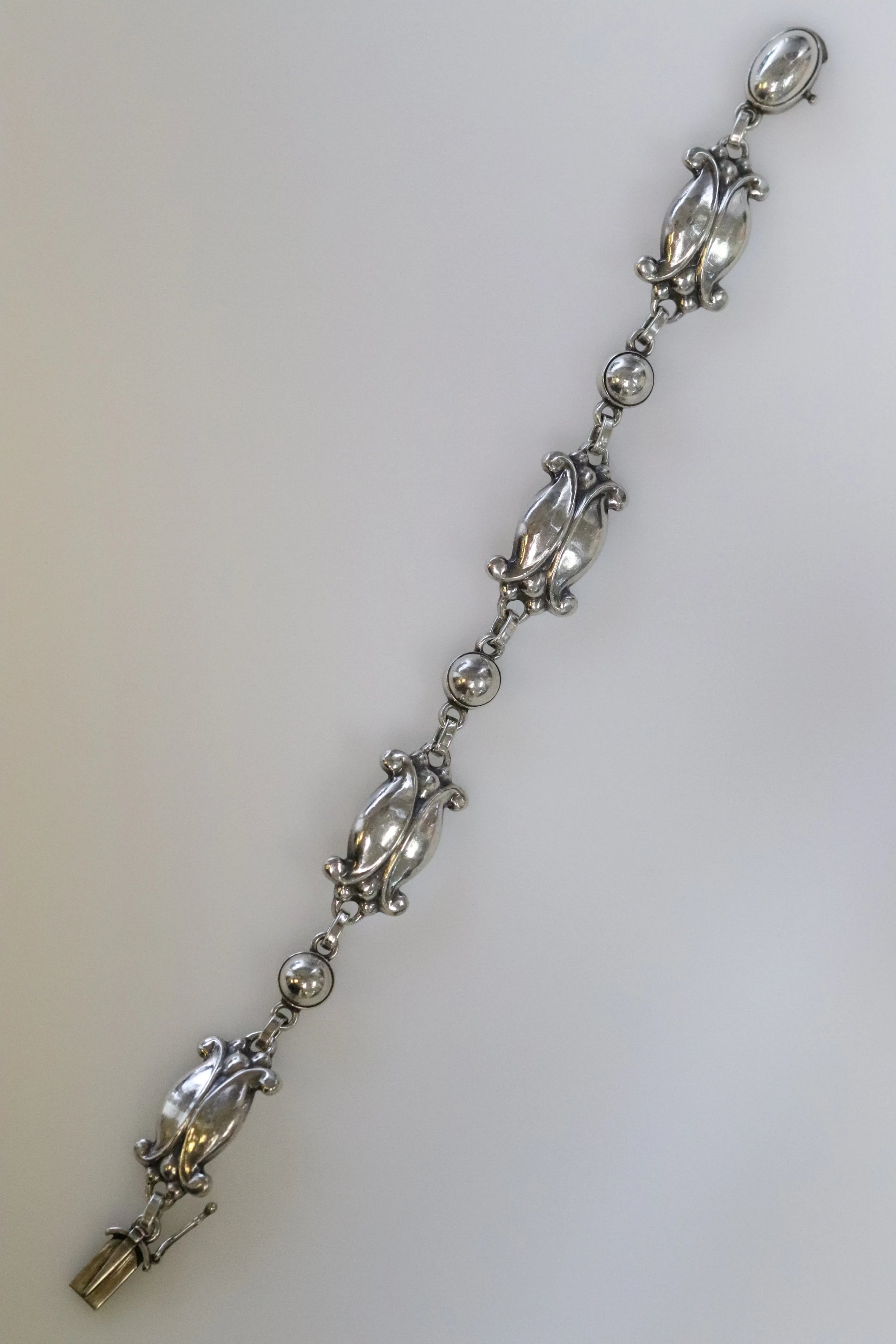 SOLD OUT: Vintage Georg Jensen Jewelry | Moonlight Blossom Bracelet 11 Denmark - Carmel Fine Silver Jewelry