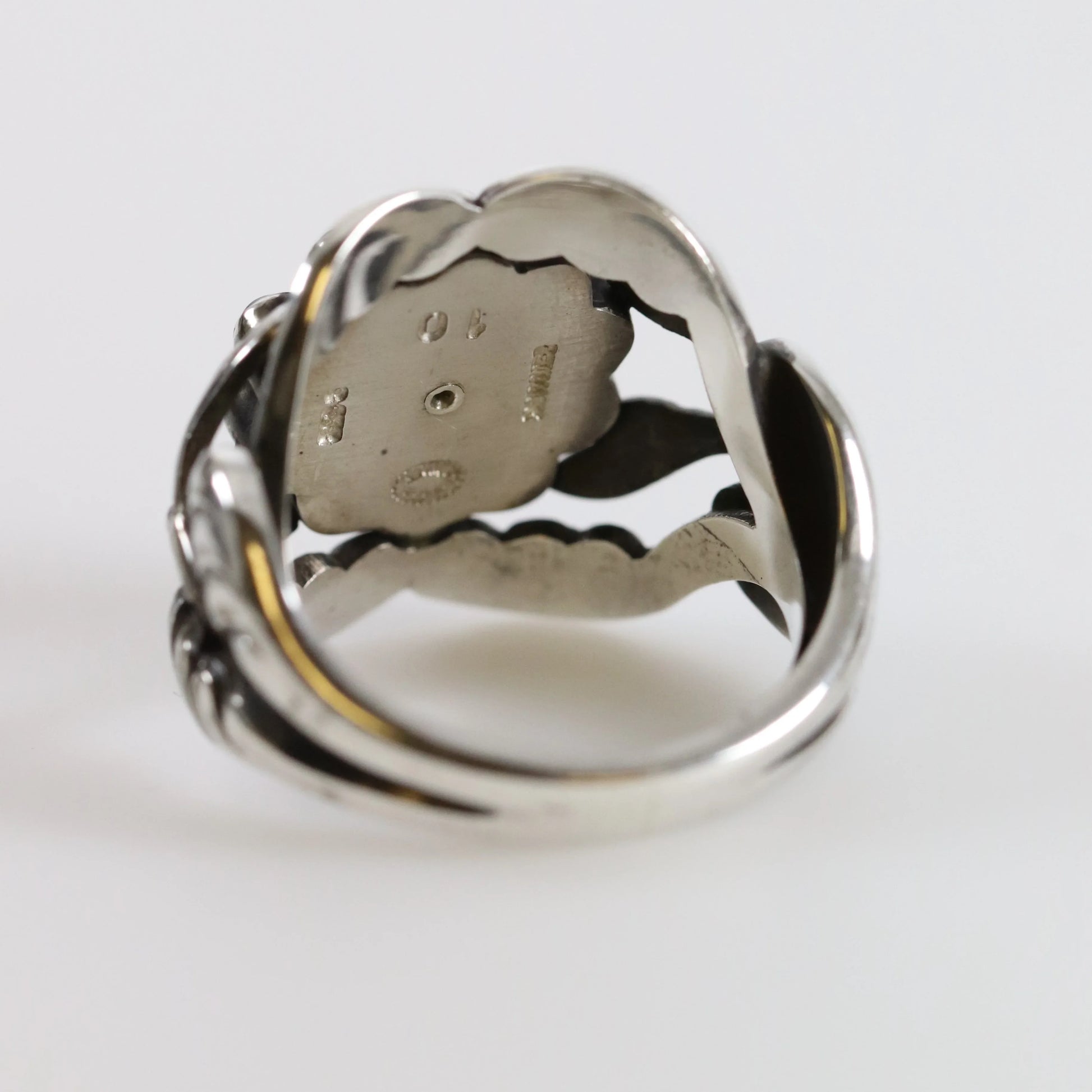 SOLD OUT: Vintage Georg Jensen Jewelry | MOONSTONE RING 10 - Carmel Fine Silver Jewelry