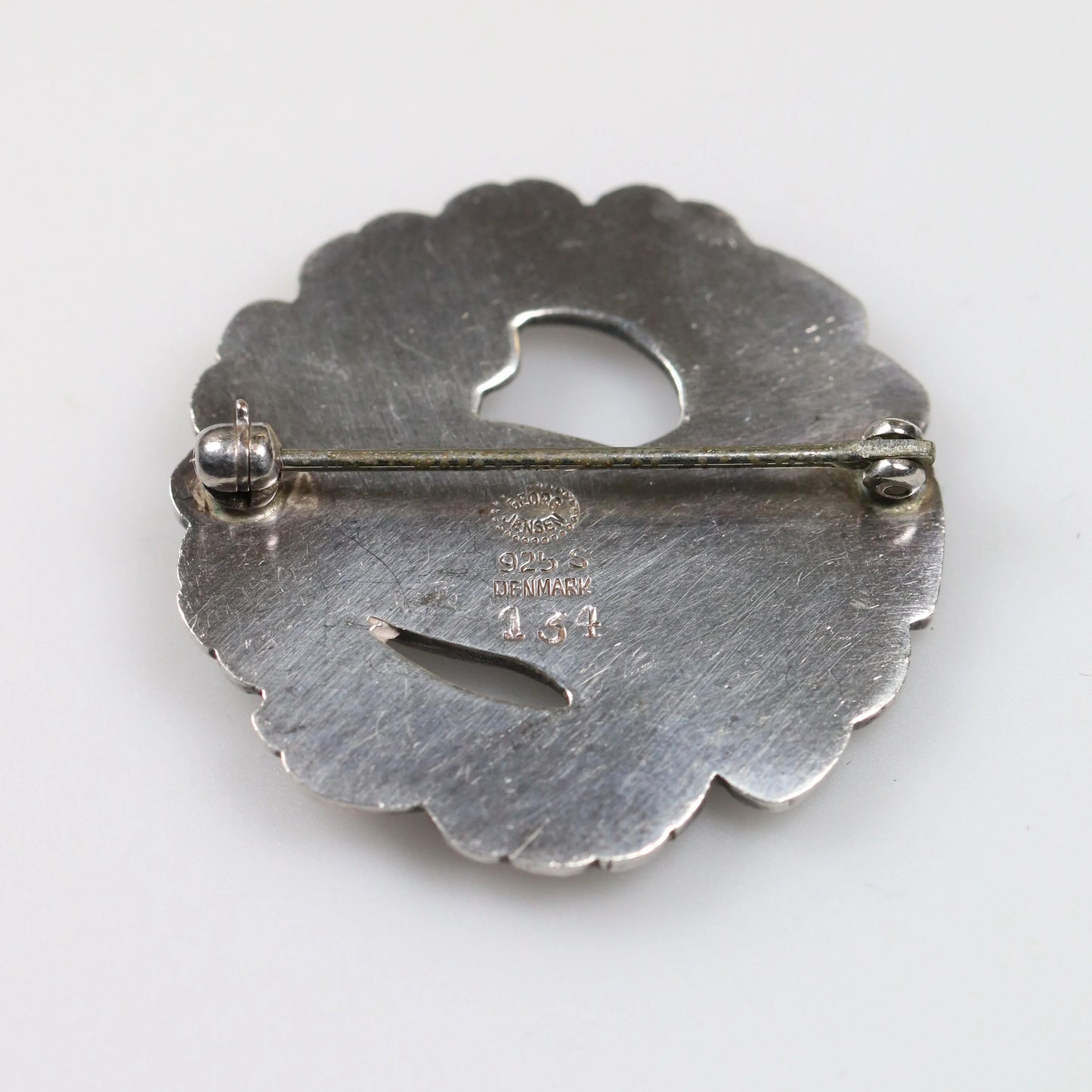 SOLD OUT: Vintage Georg Jensen Jewelry | Petite Art Nouveau Dove Brooch 134 - Carmel Fine Silver Jewelry