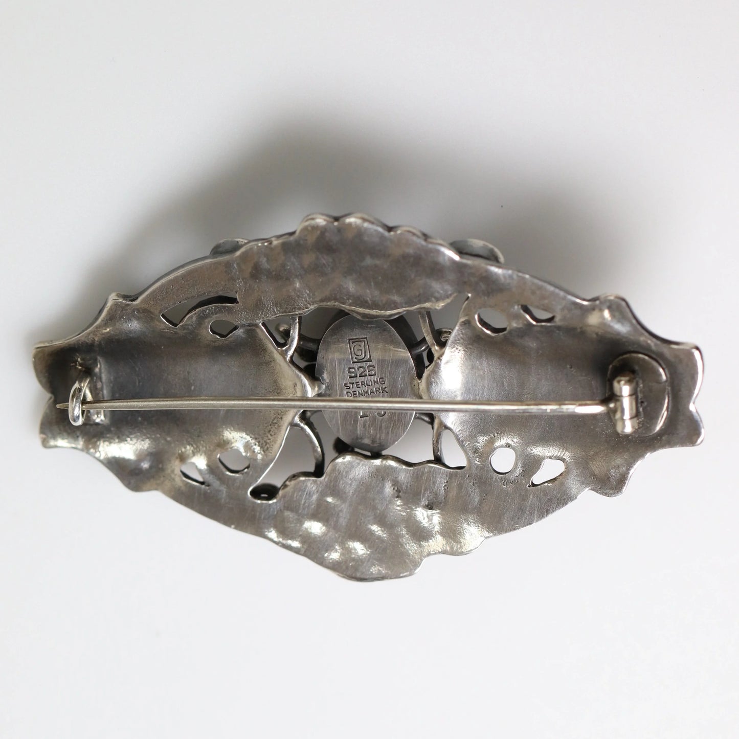 SOLD OUT: Vintage Georg Jensen Jewelry | Rare Art Nouveau Cicada Bug Brooch 19 - Carmel Fine Silver Jewelry