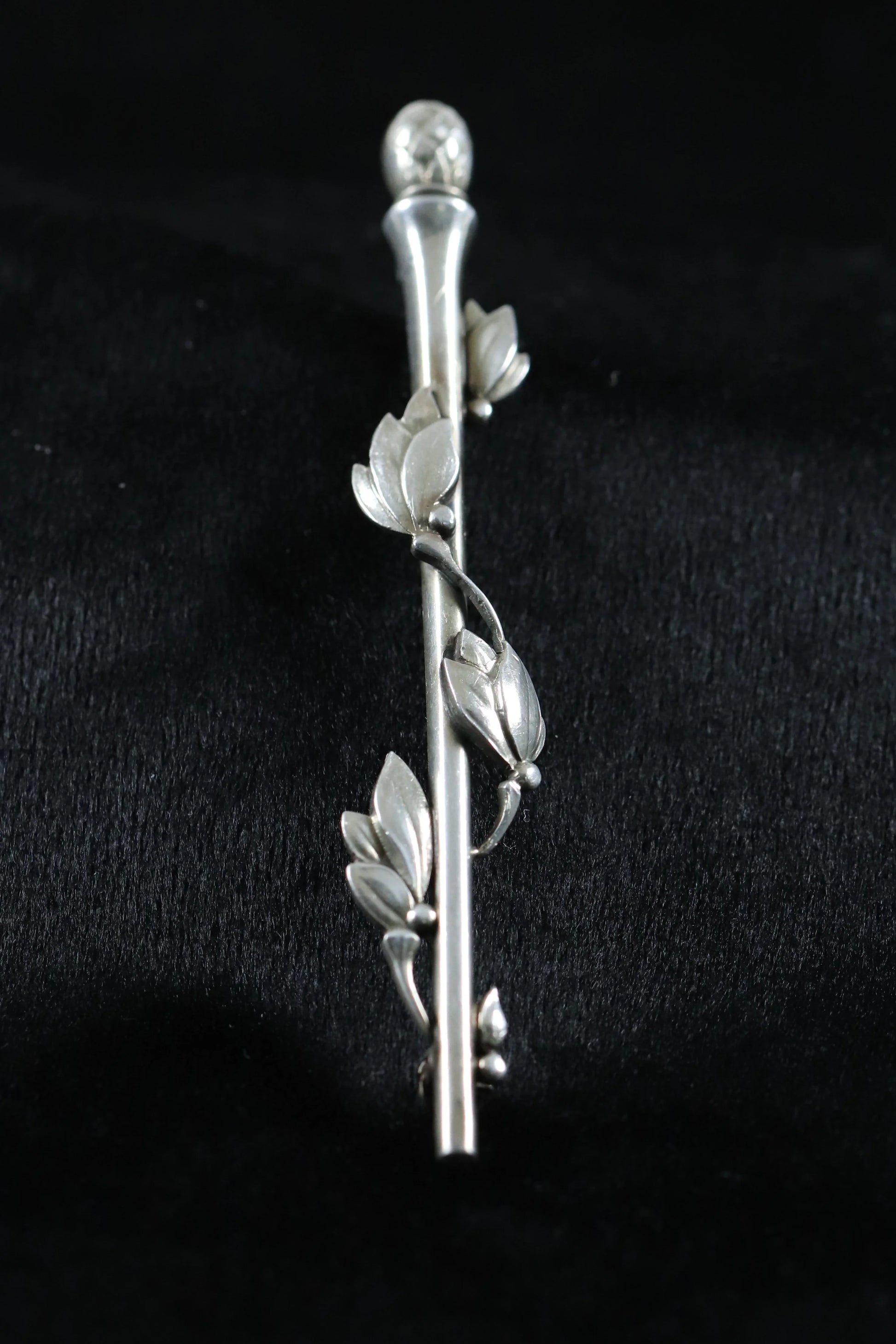 SOLD OUT: Vintage Georg Jensen Jewelry | Rare Georg Jensen Staff Brooch 287 - Carmel Fine Silver Jewelry