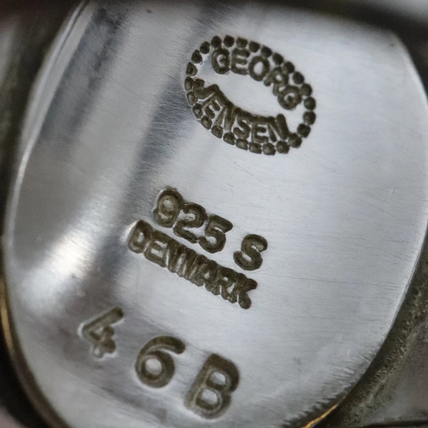 SOLD OUT: Vintage Georg Jensen Jewelry | Rose Quartz Ring 46B - Carmel Fine Silver Jewelry