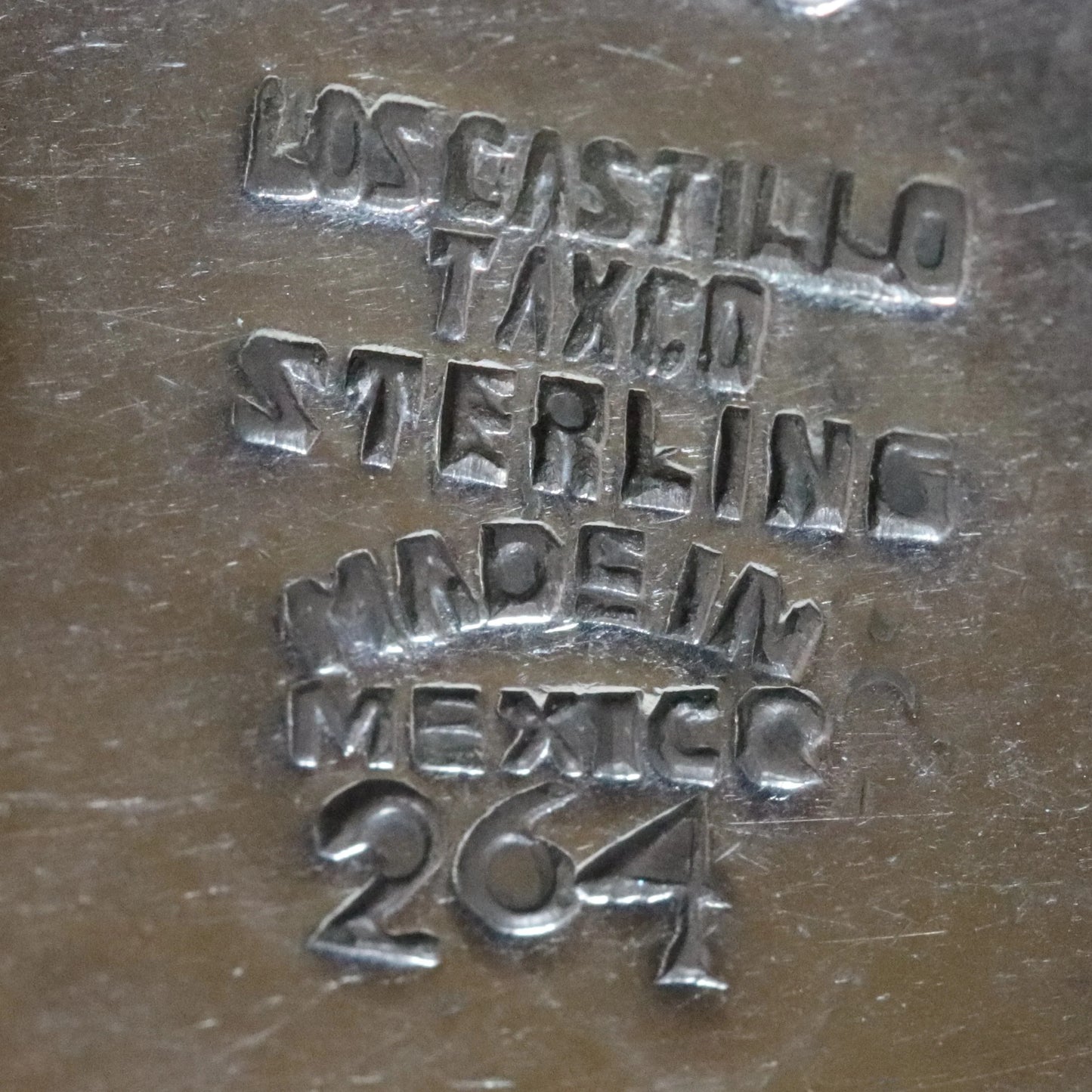 SOLD OUT: Vintage Los Castillo Jewelry | Floral Link Art Deco Necklace 264 Mexico - Carmel Fine Silver Jewelry