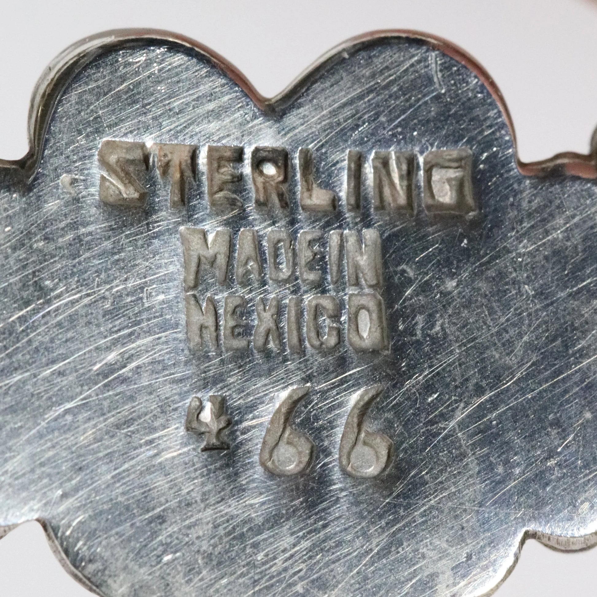SOLD OUT: Vintage Los Castillo Jewelry | Ornate Scrollwork Brooch 466 Mexico - Carmel Fine Silver Jewelry