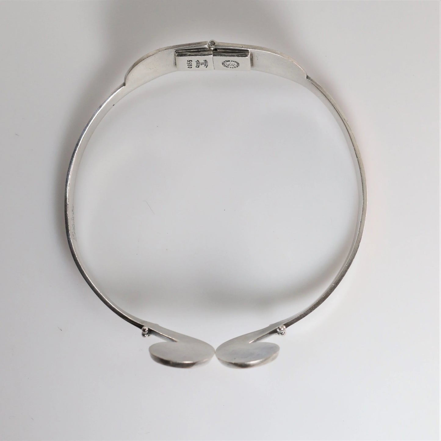 SOLD OUT: Vintage Margot de Taxco Mexican Jewelry | Handcrafted Swirl Mid-Century Choker - Carmel Fine Silver Jewelry