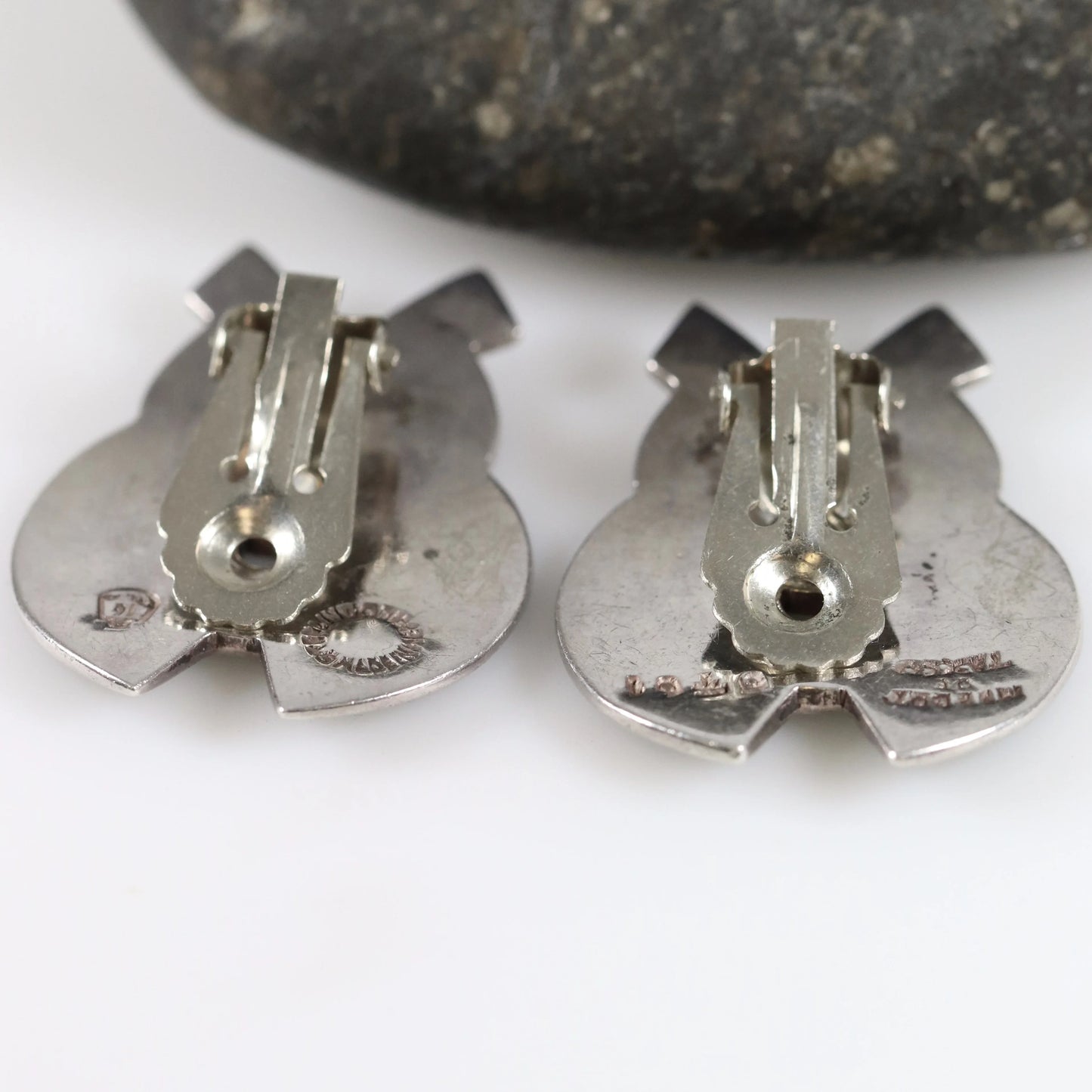 SOLD OUT: Vintage Margot de Taxco Silver Mexican Jewelry | Taxco Sterling and Enamel Necklace/Brooch and Earrings Jewelry Set - Carmel Fine Silver Jewelry
