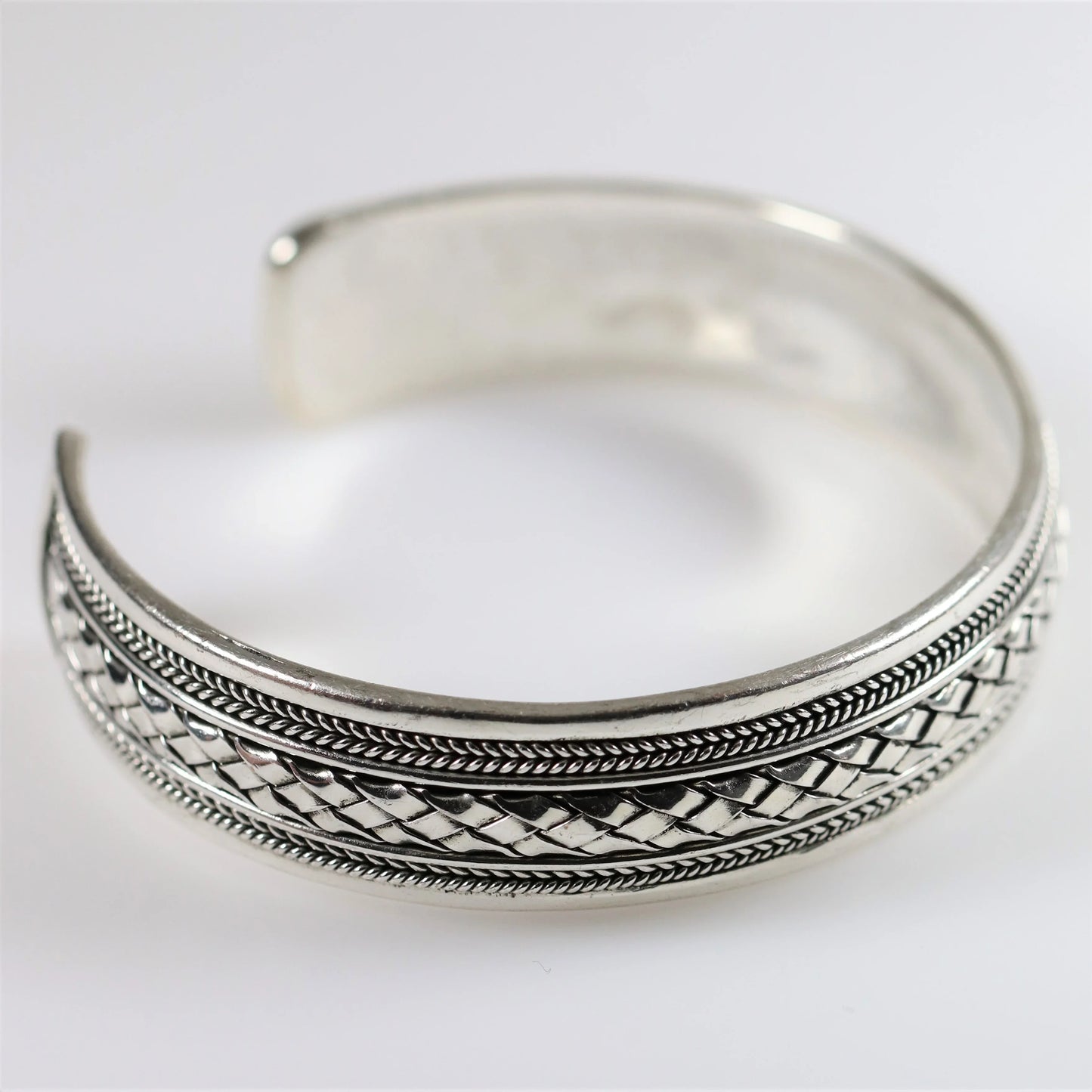 SOLD OUT: Vintage Modernist Silver Jewelry | Southwest Cuff Bracelet - Carmel Fine Silver Jewelry