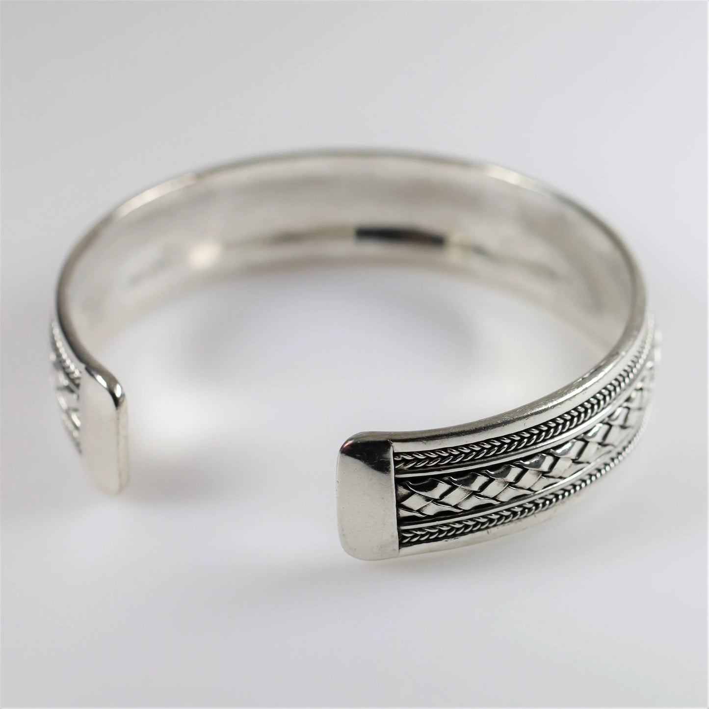 SOLD OUT: Vintage Modernist Silver Jewelry | Southwest Cuff Bracelet - Carmel Fine Silver Jewelry