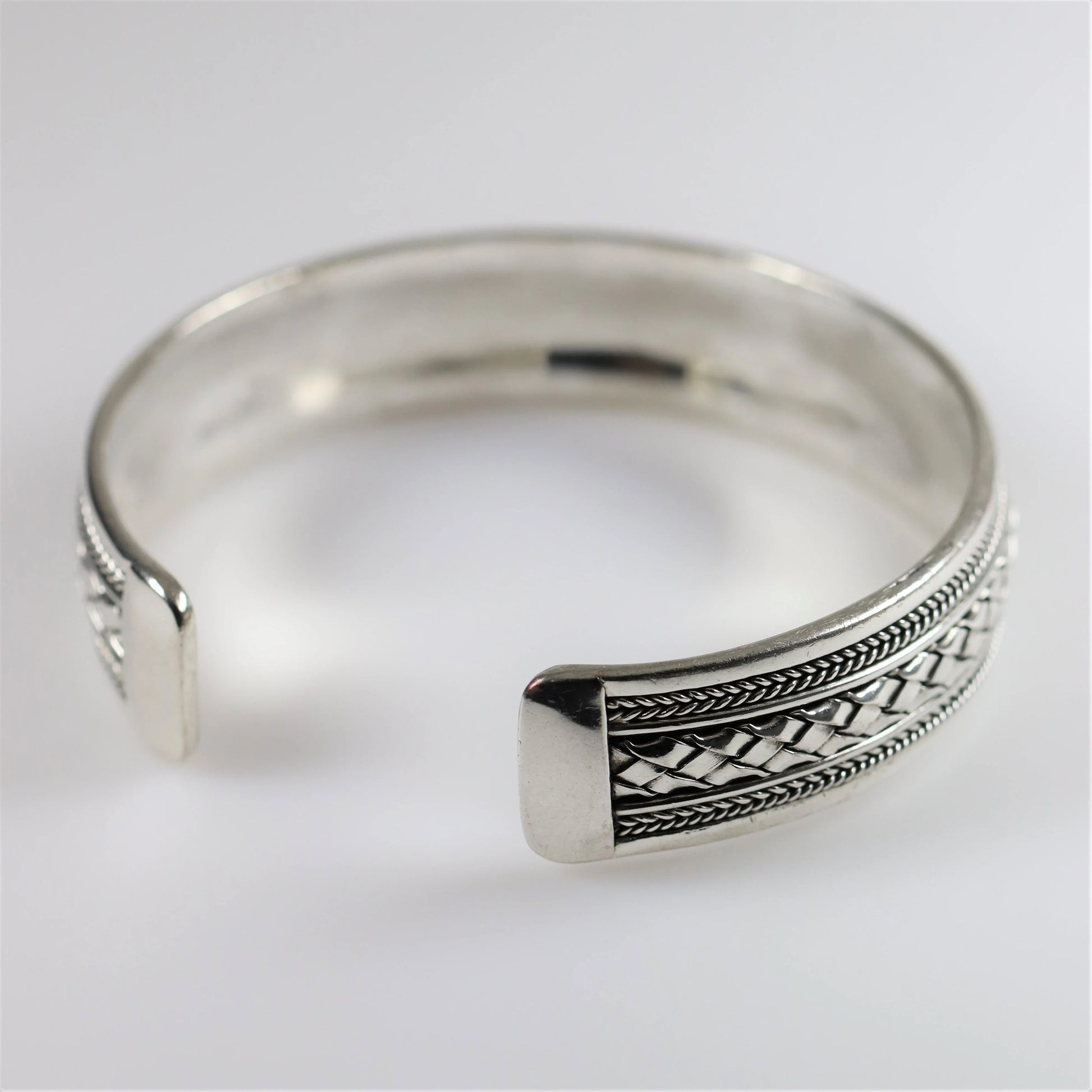 SOLD OUT: Vintage Modernist Silver Jewelry | Southwest Cuff Bracelet - Carmel Fine Silver Jewelry