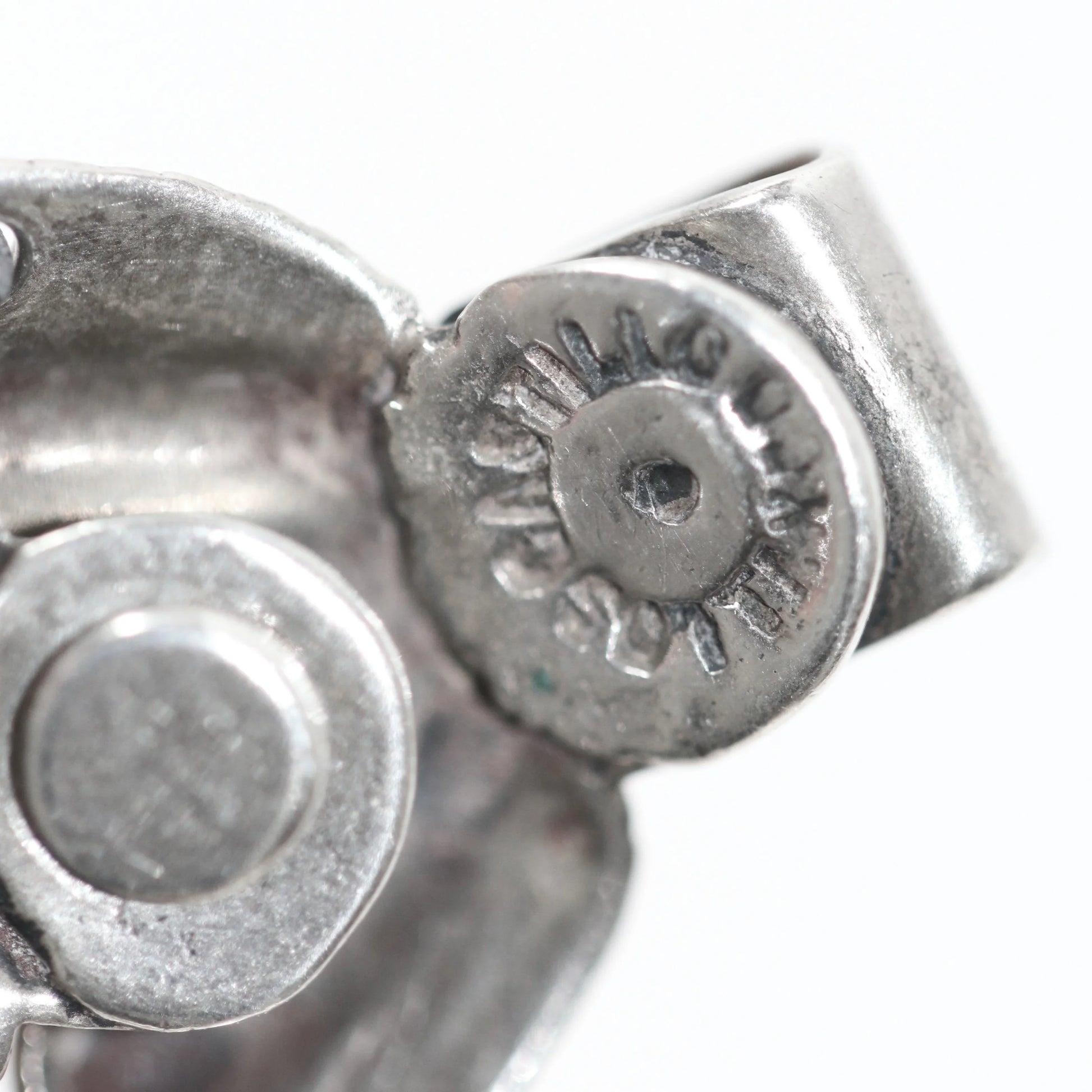 SOLD OUT: Vintage Taxco Los Castillo Jewelry | Silver Floral Panel Bracelet 168 Mexico - Carmel Fine Silver Jewelry