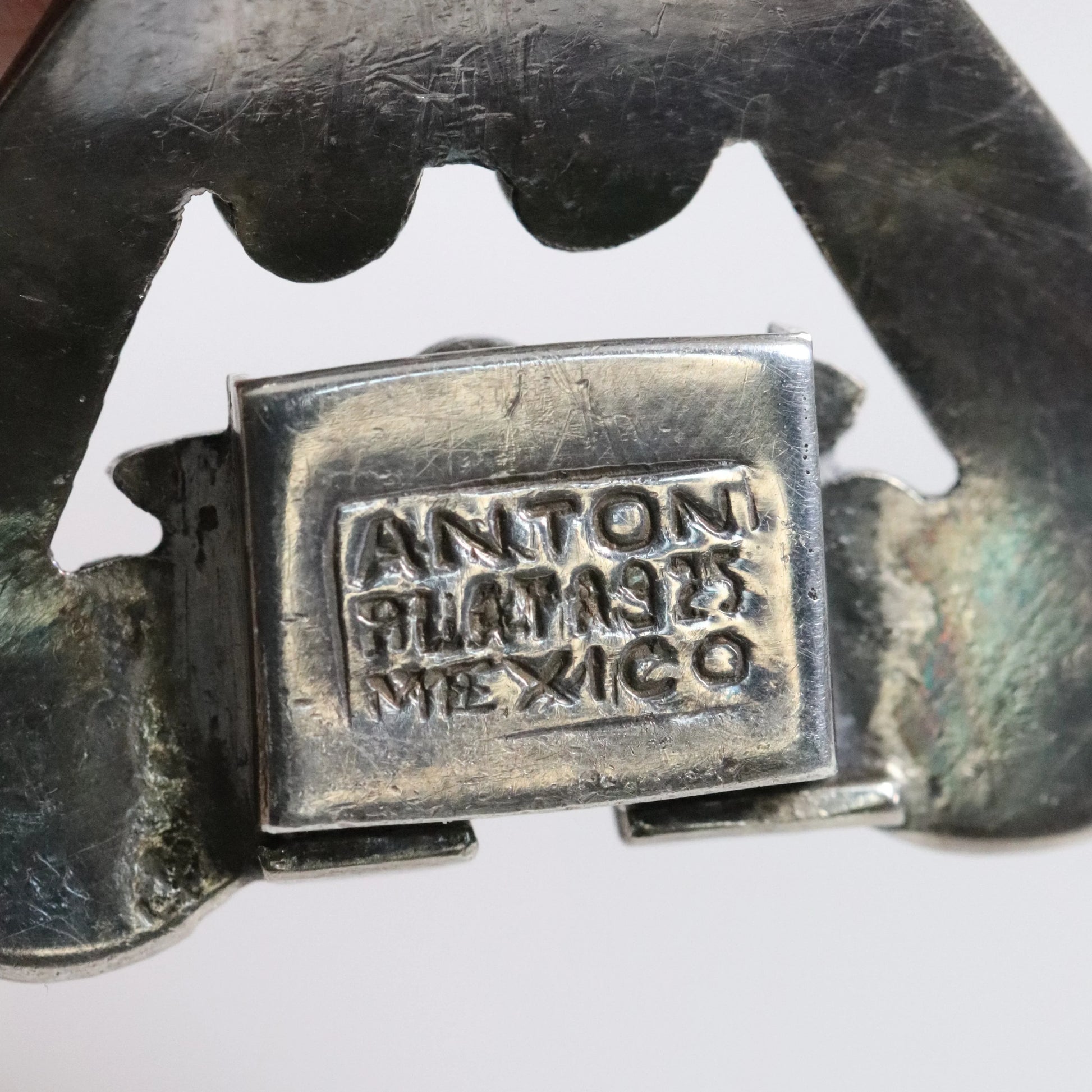 SOLD OUT: Vintage Taxco Silver Mexican Jewelry | Jose Anton Mid-Century Bracelet - Carmel Fine Silver Jewelry