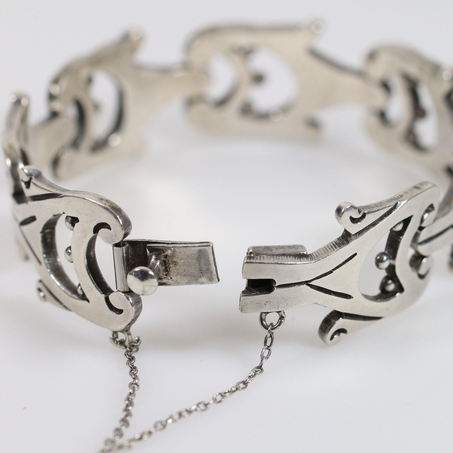 SOLD OUT: Vintage Taxco Silver | Jacopo Mid-Century Sterling Silver Mexican Bracelet - Carmel FSJ