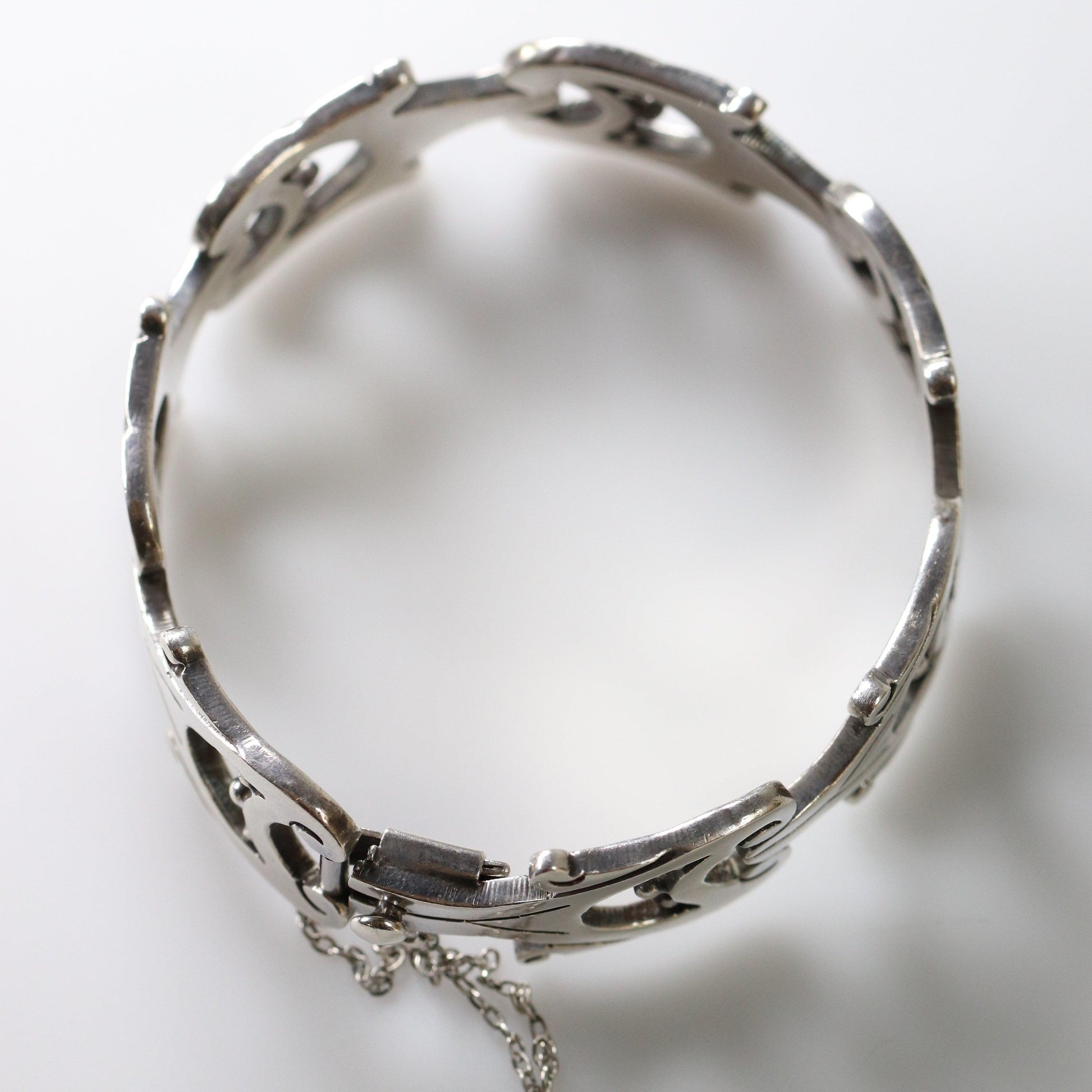 SOLD OUT: Vintage Taxco Silver | Jacopo Mid-Century Sterling Silver Mexican Bracelet - Carmel FSJ