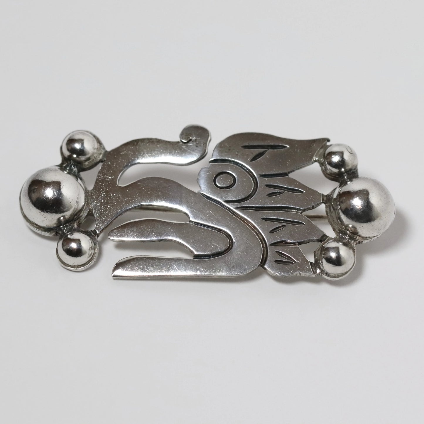 SOLD OUT: Vintage Taxco William Spratling | Early 980 Sterling Silver William Spratling Eagle Brooch - Carmel Fine Silver Jewelry