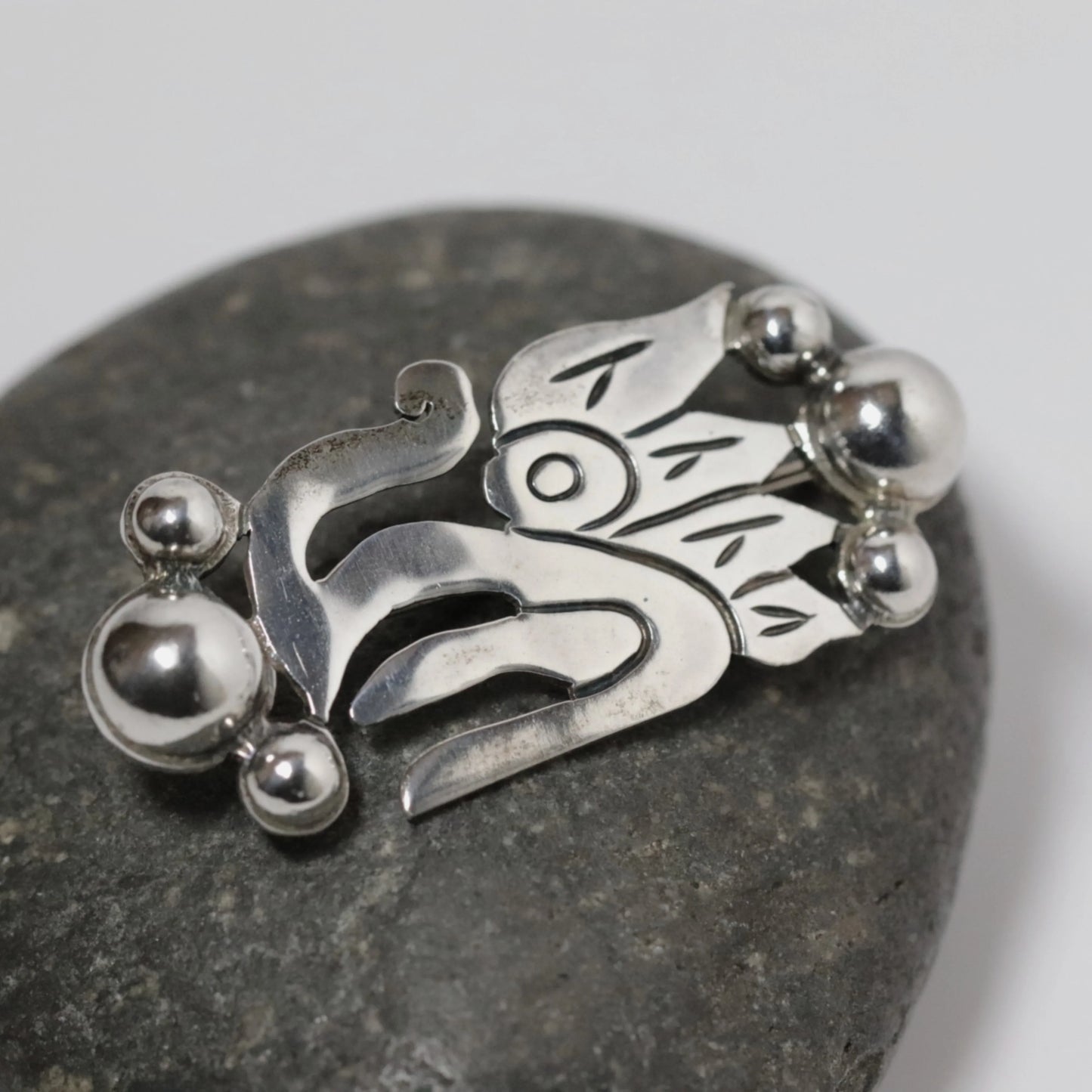 SOLD OUT: Vintage Taxco William Spratling | Early 980 Sterling Silver William Spratling Eagle Brooch - Carmel Fine Silver Jewelry