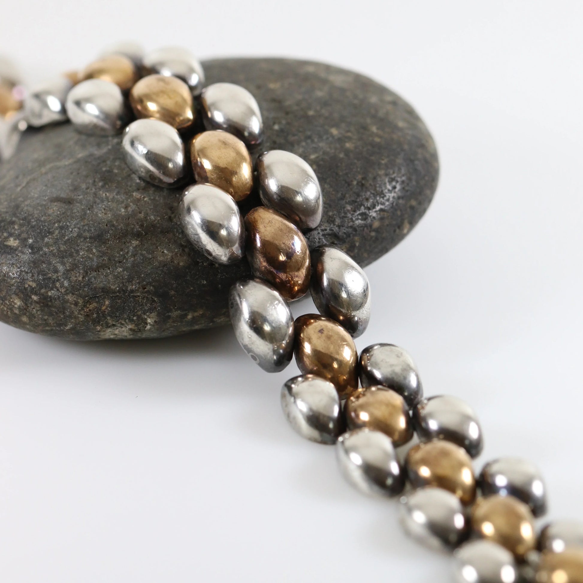 SOLD OUT: Vintage William Spratling Jewelry | Copper and Silver Panther Link Bracelet - Carmel Fine Silver Jewelry
