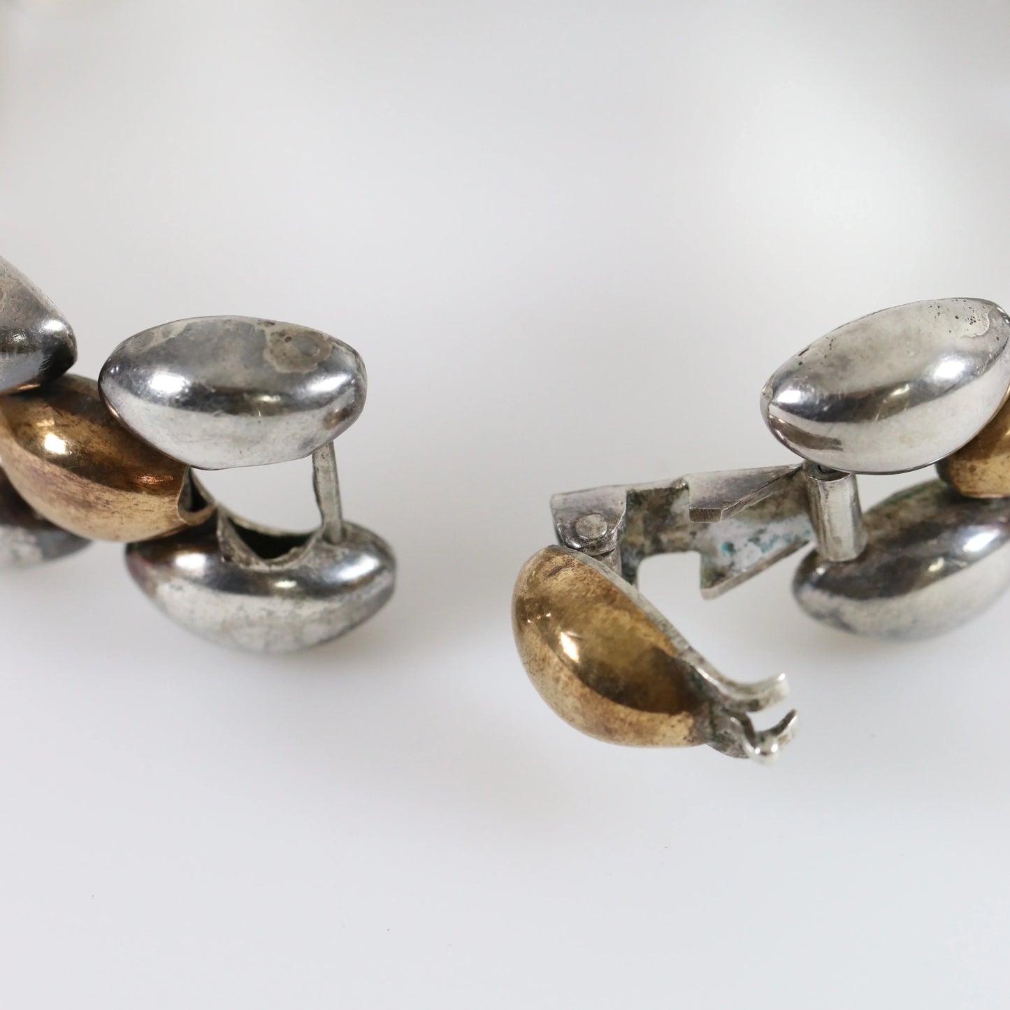 SOLD OUT: Vintage William Spratling Jewelry | Copper and Silver Panther Link Bracelet - Carmel Fine Silver Jewelry