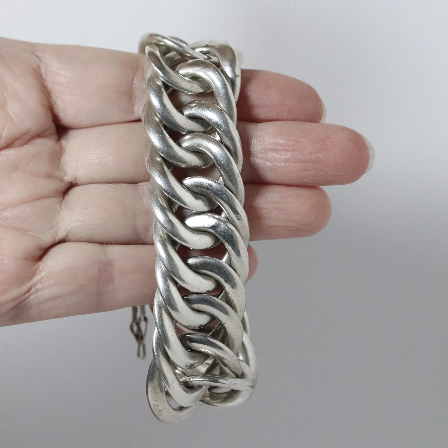 SOLD OUT: Vintage William Spratling Jewelry | Modernist Round Silver Bracelet Mexico - Carmel Fine Silver Jewelry