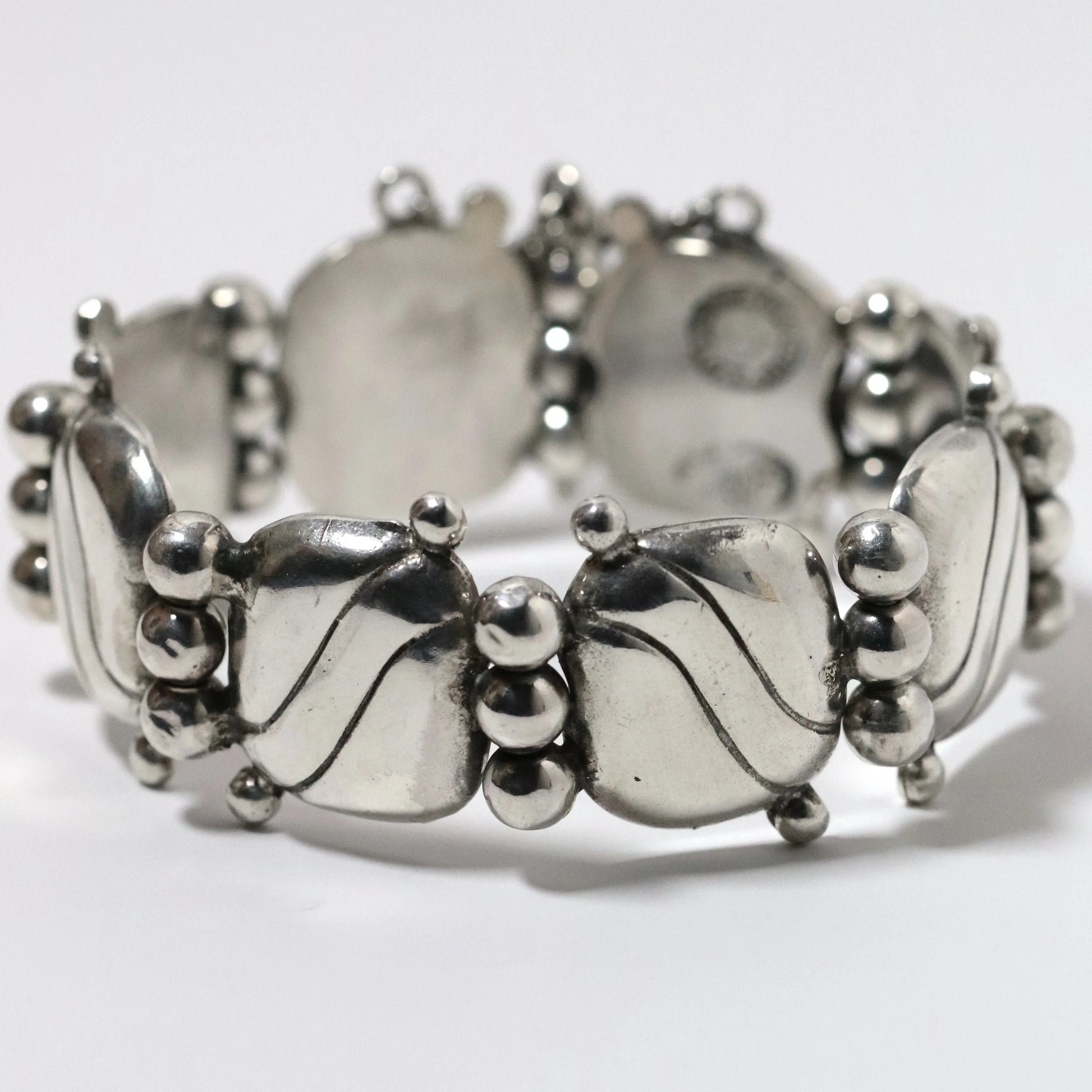SOLD OUT: Vintage William Spratling Jewelry | Pillow Bracelet Mexico Silver 1940s - Carmel Fine Silver Jewelry