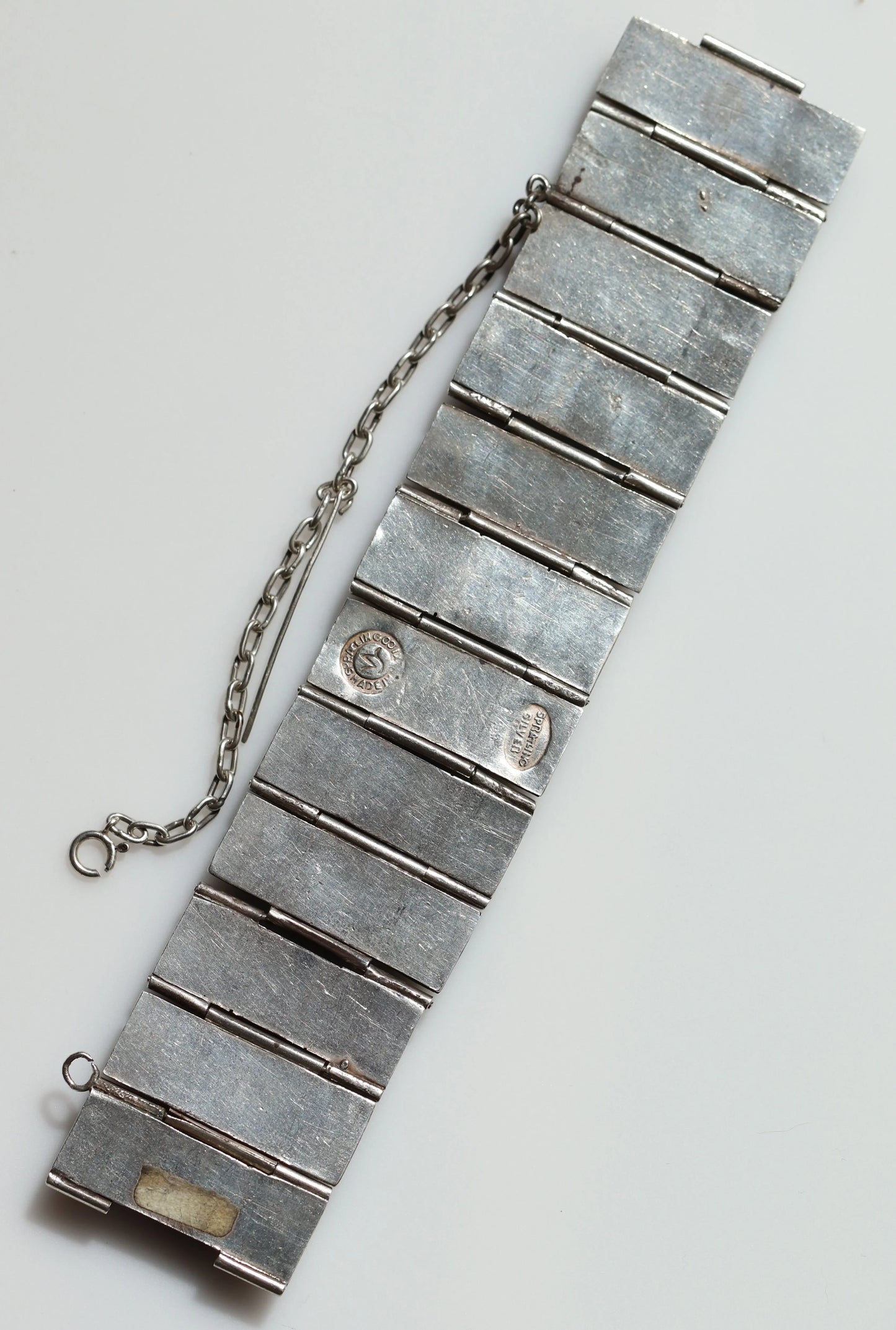 SOLD OUT: Vintage William Spratling Jewelry | Rare Ebony Bracelet in Sterling Silver Mid-Century Taxco Mexico - Carmel Fine Silver Jewelry