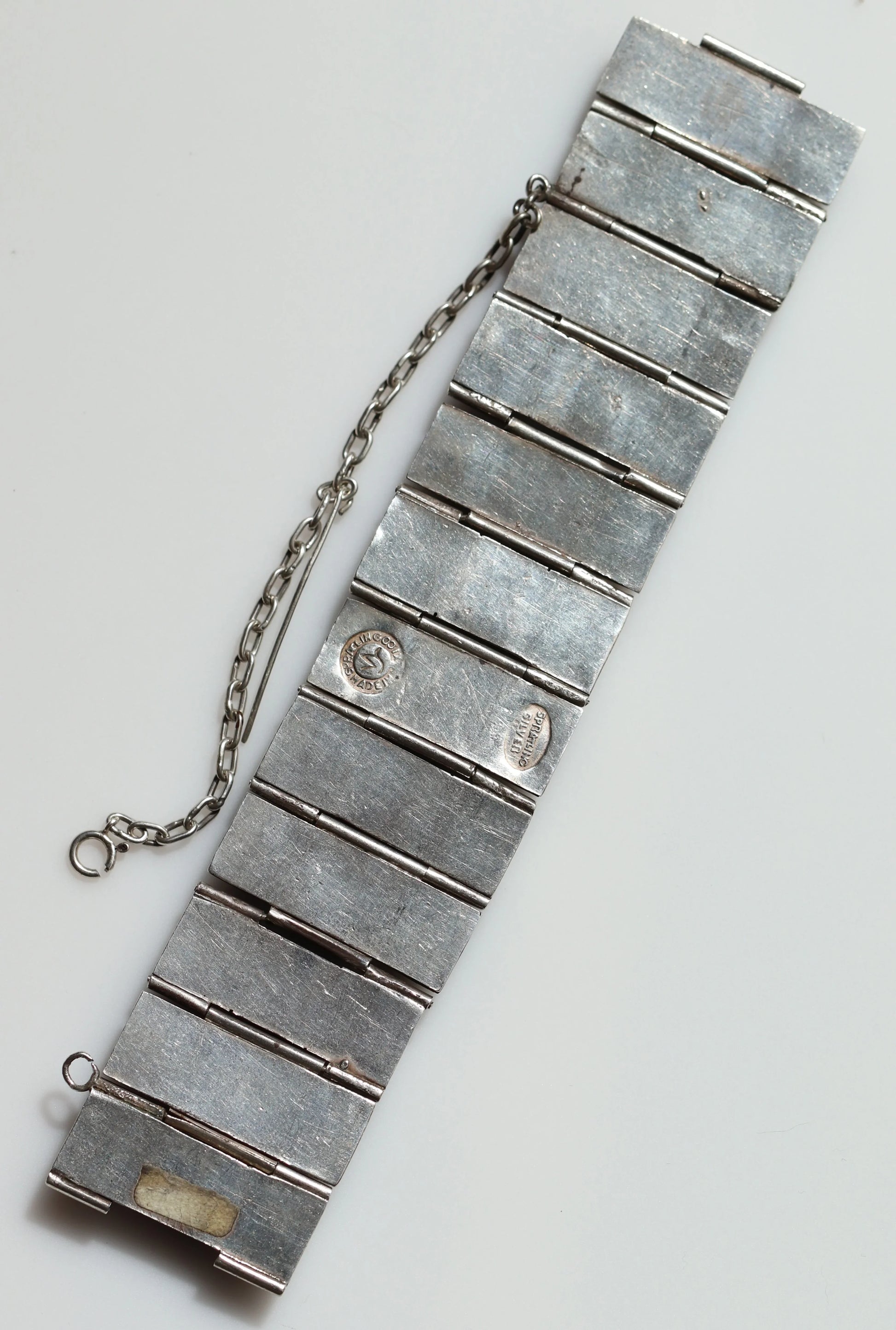 SOLD OUT: Vintage William Spratling Jewelry | Rare Ebony Bracelet in Sterling Silver Mid-Century Taxco Mexico - Carmel Fine Silver Jewelry