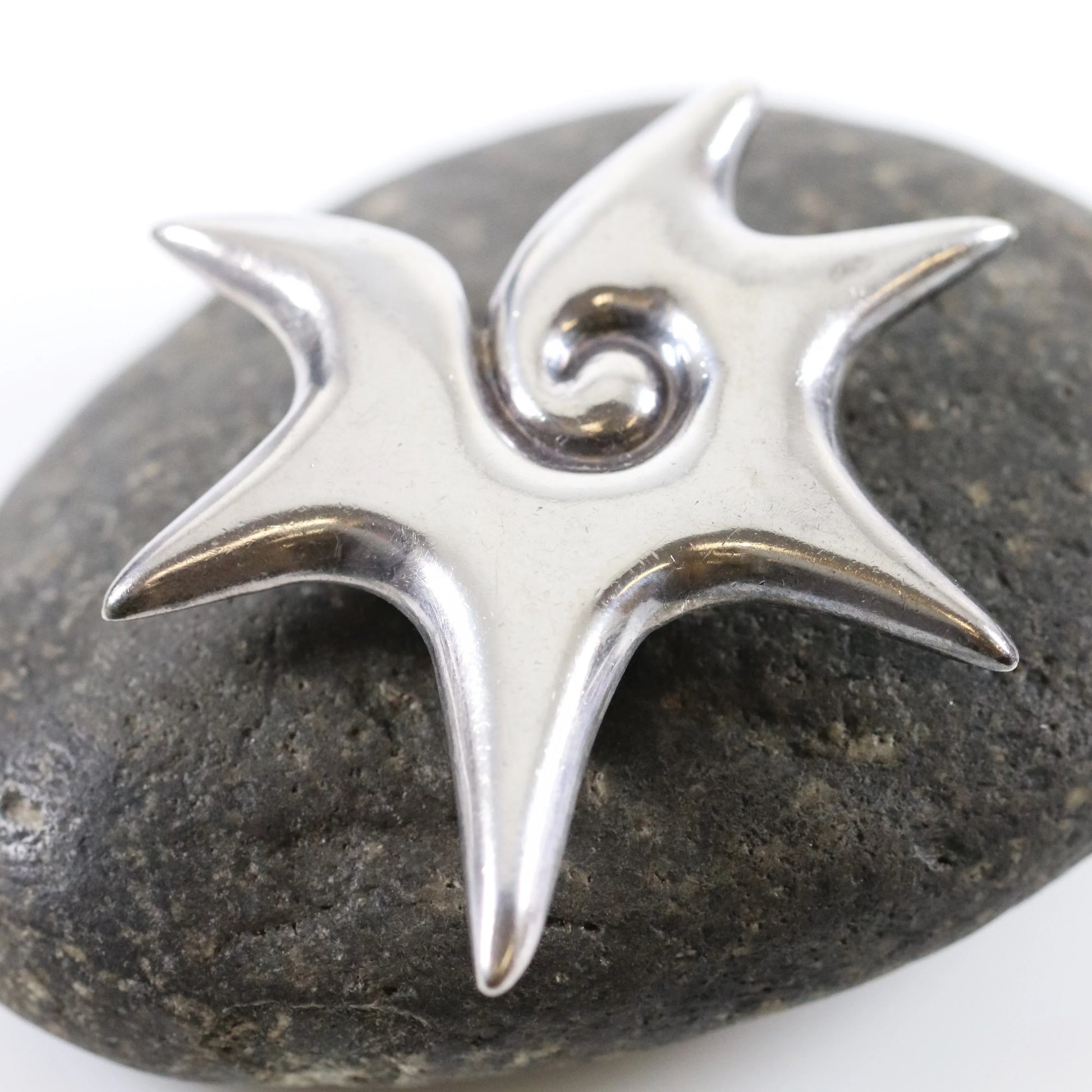 SOLD OUT: Vintage William Spratling Taxco Silver Mexican Jewelry | Mid-Century Conch Shell Brooch - Carmel Fine Silver Jewelry