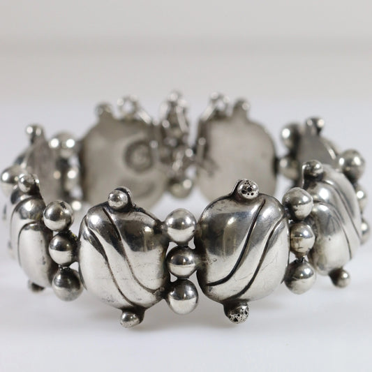 SOLD OUT: William Spratling Pillow Bracelet | Vintage Sterling Silver | First Design Period Taxco - Carmel Fine Silver Jewelry