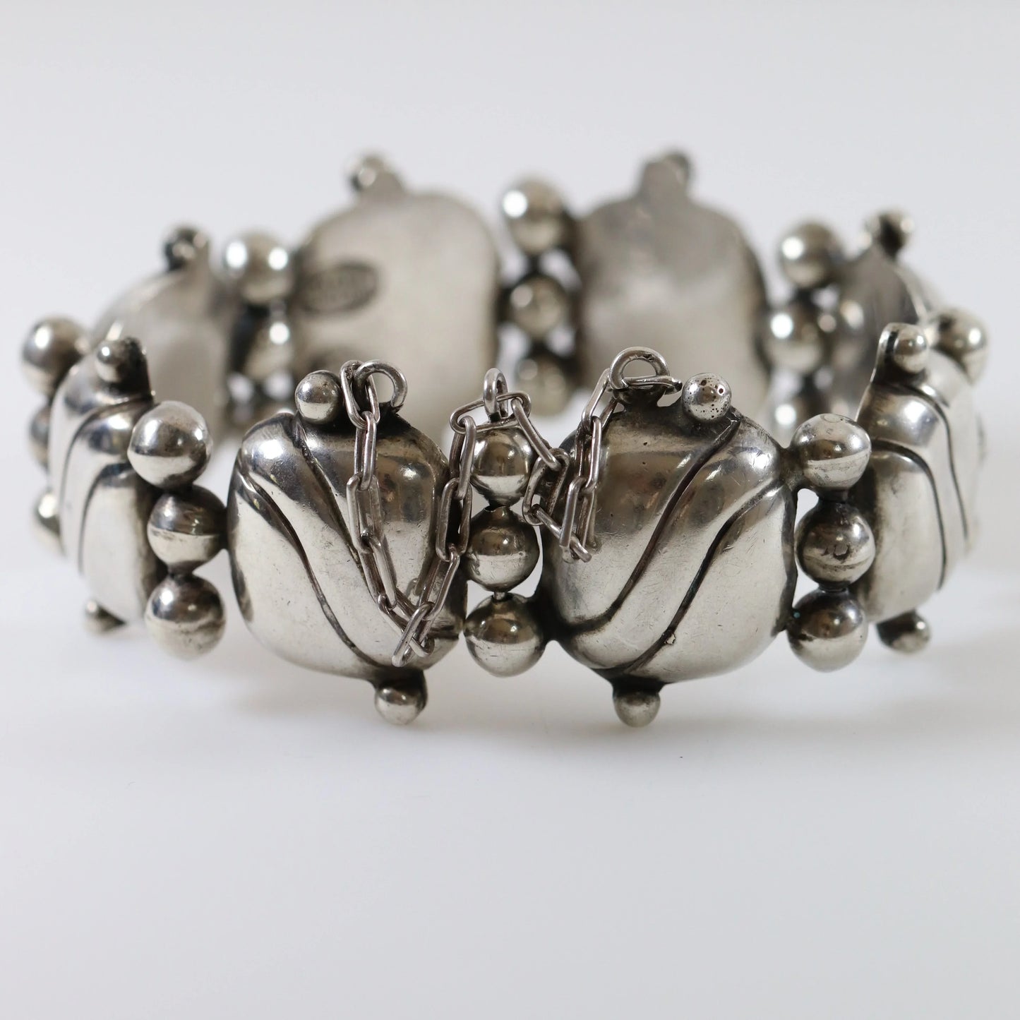 SOLD OUT: William Spratling Pillow Bracelet | Vintage Sterling Silver | First Design Period Taxco - Carmel Fine Silver Jewelry