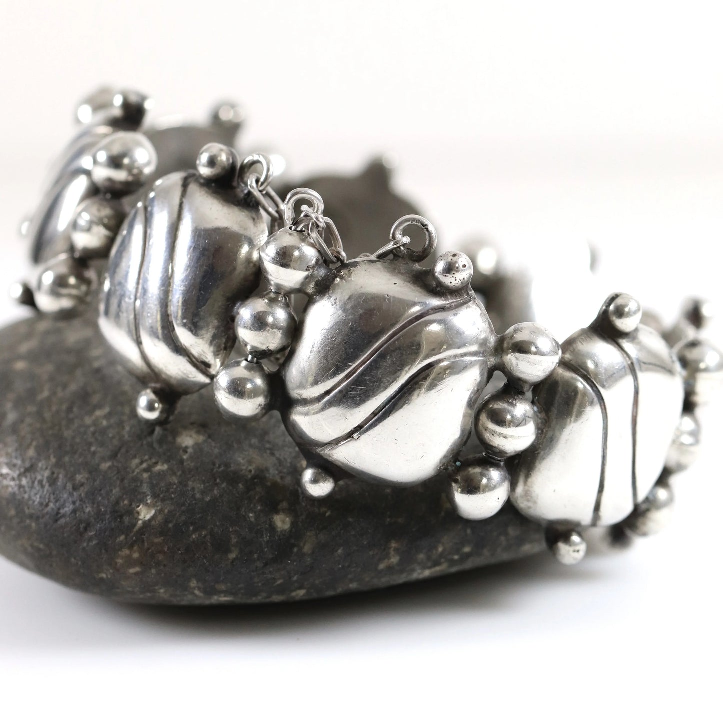 SOLD OUT: William Spratling Pillow Bracelet | Vintage Sterling Silver | First Design Period Taxco - Carmel Fine Silver Jewelry