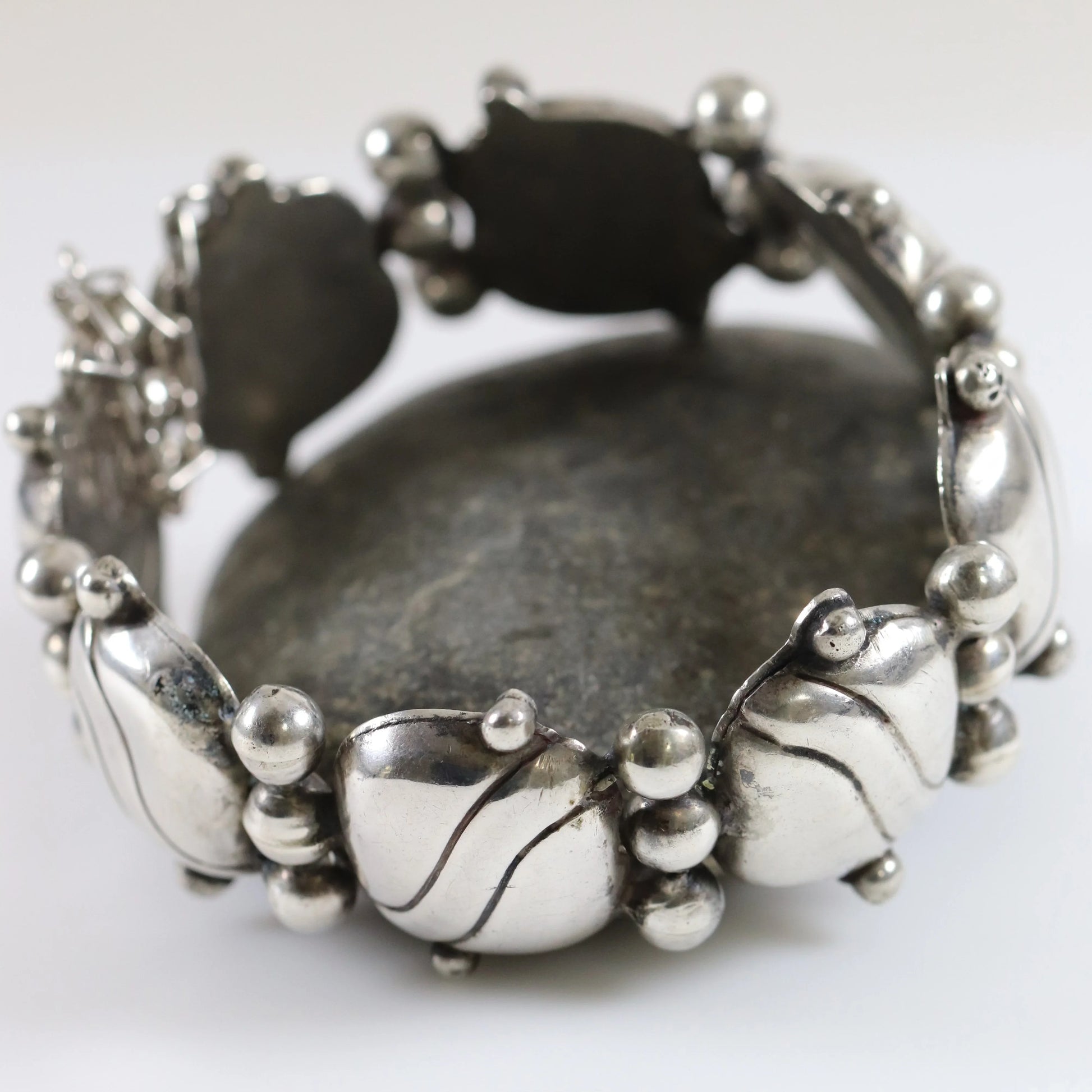 SOLD OUT: William Spratling Pillow Bracelet | Vintage Sterling Silver | First Design Period Taxco - Carmel Fine Silver Jewelry