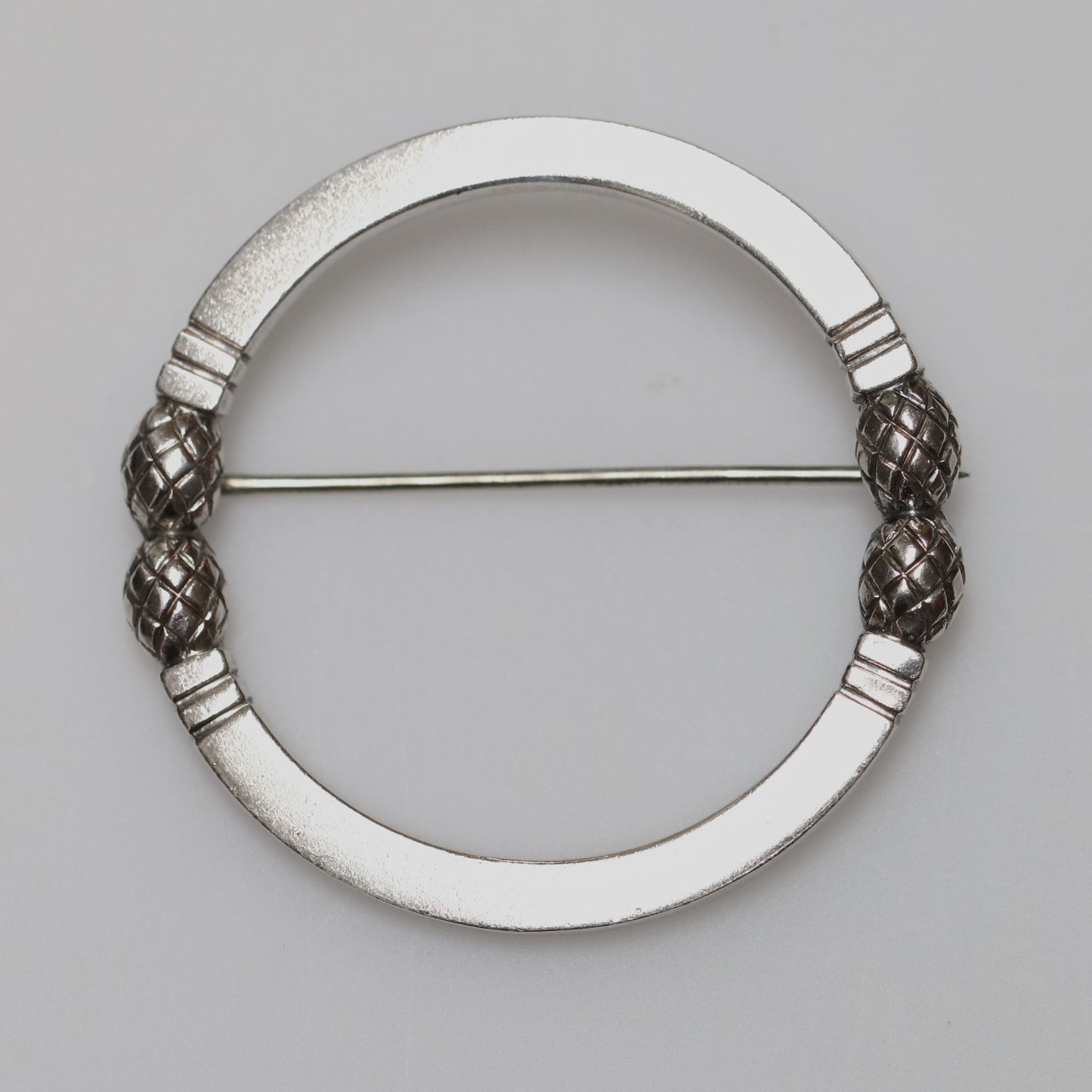 STOCK -- Georg Jensen Acorn Pineapple Brooch 253 | Vintage Sterling Silver | Mid-Century Pin Denmark - Carmel Fine Silver Jewelry