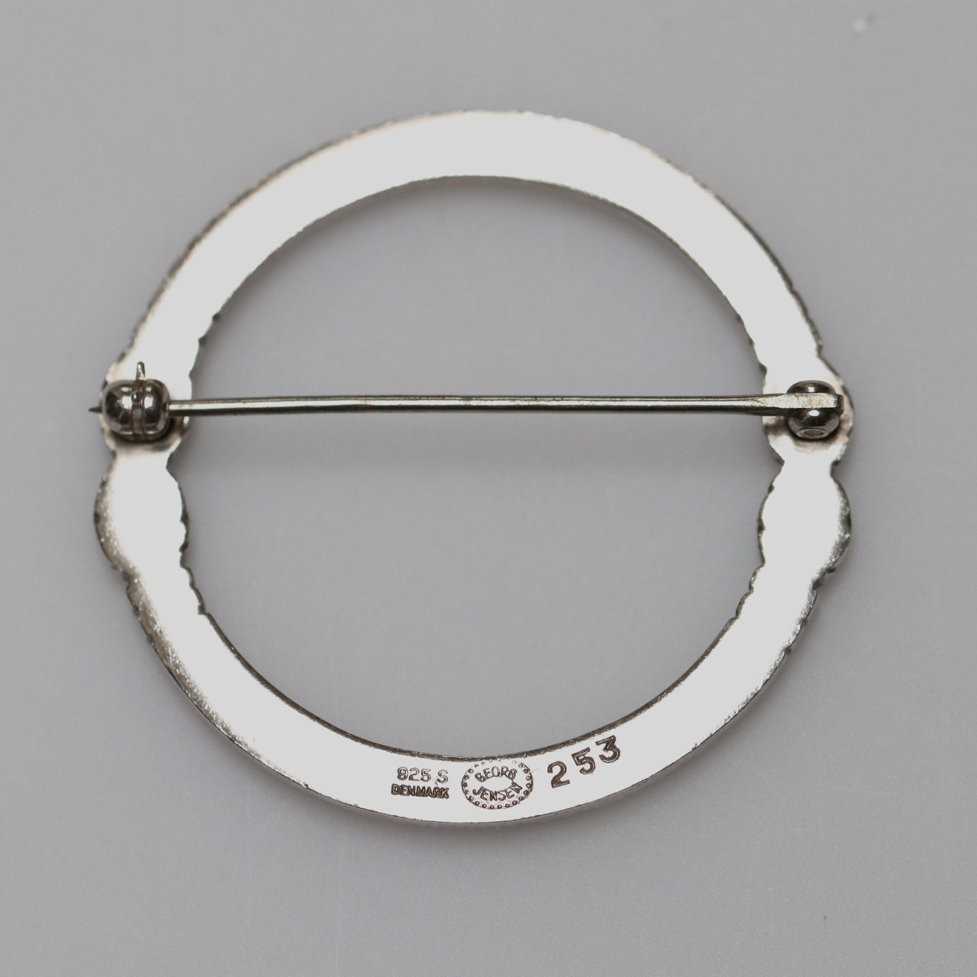 STOCK -- Georg Jensen Acorn Pineapple Brooch 253 | Vintage Sterling Silver | Mid-Century Pin Denmark - Carmel Fine Silver Jewelry