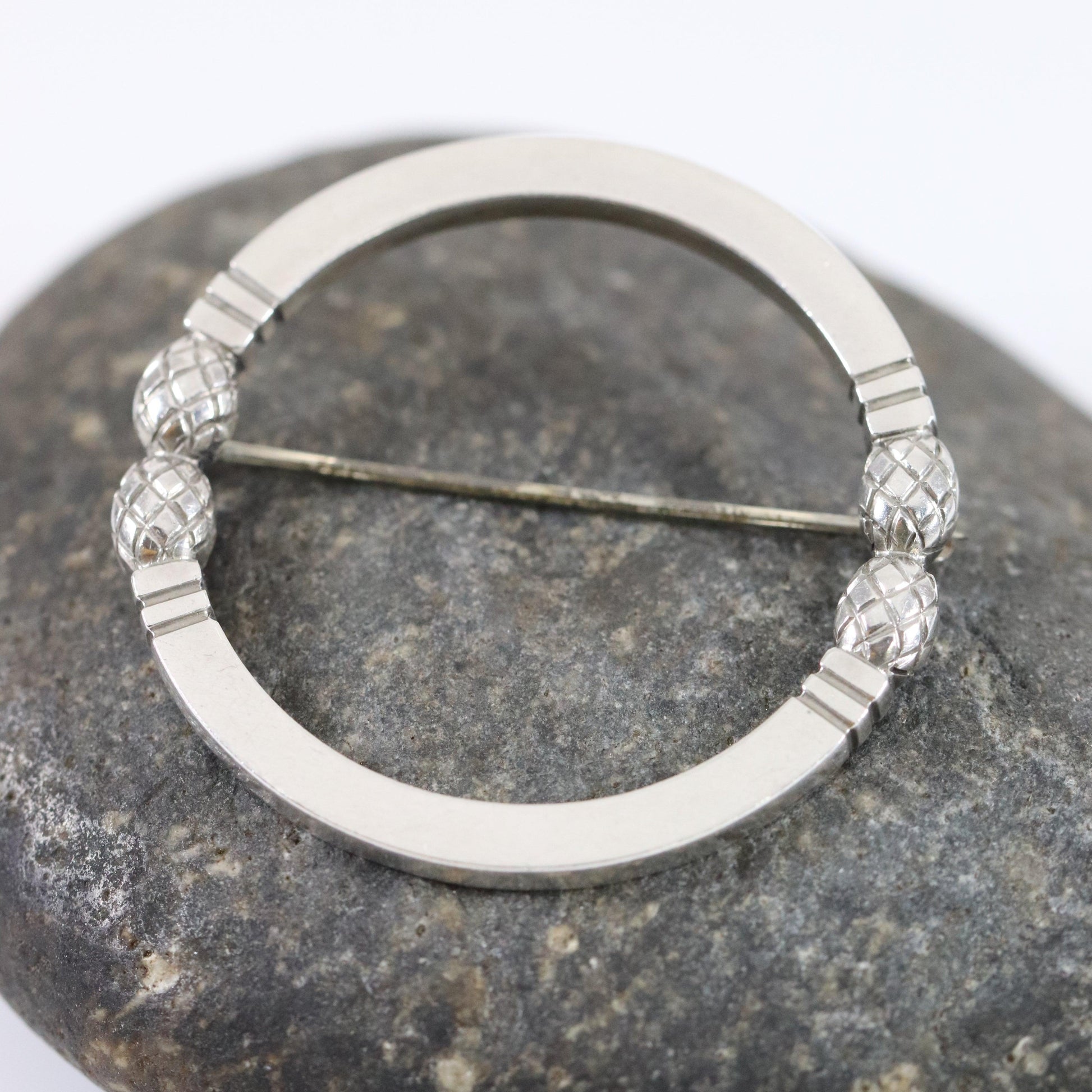 STOCK -- Vintage Georg Jensen Jewelry | Acorn Pineapple Brooch 253 - Carmel FSJ